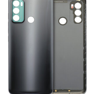 Rückdeckelglas für Motorola Moto E40 (XT2159 / 2021) (Carbon Gray)