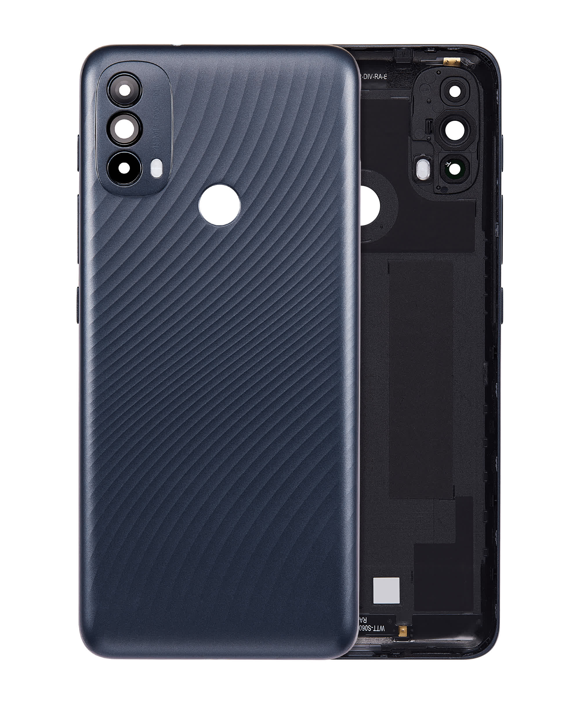 Rückdeckelglas für Motorola Moto E30 (XT2158-6 / 2021) (Mineral Gray)