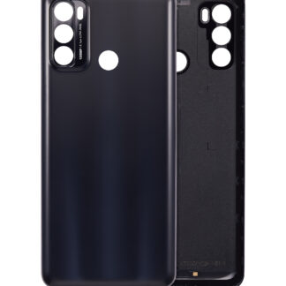 Rückdeckelglas für Motorola Moto G60 (XT2135 / 2021) (Black (Schwarz))