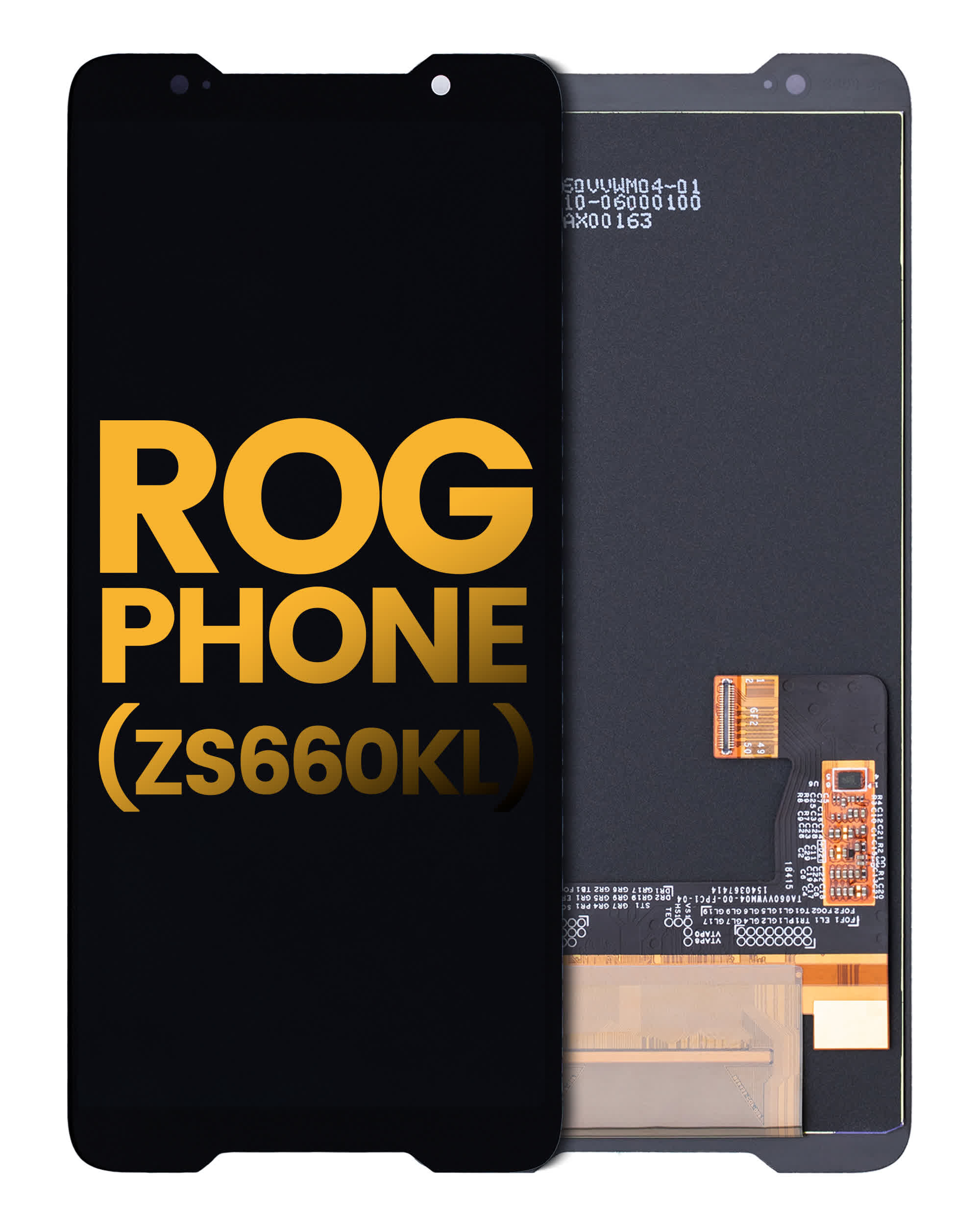 OLED Display ohne Rahmen für Asus ROG Phone (ZS600KL) (professionell aufgearbeitet)