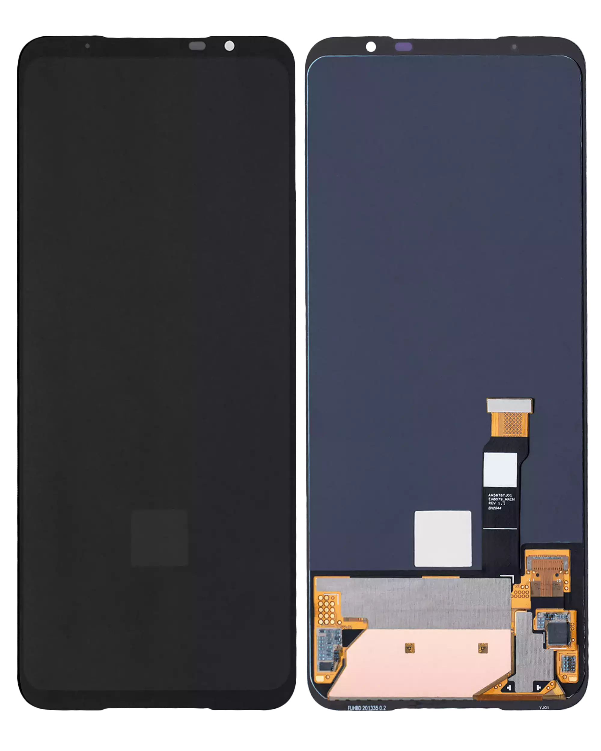 OLED Display ohne Rahmen für Asus ROG Phone 5 (ZS673KS) / ROG Phone 6 / ROG Phone 6 Pro / ROG Phone 7 / ROG Phone 7 Pro (professionell aufgearbeitet) – Bild 4