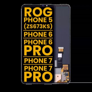 OLED Display ohne Rahmen für Asus ROG Phone 5 (ZS673KS) / ROG Phone 6 / ROG Phone 6 Pro / ROG Phone 7 / ROG Phone 7 Pro (professionell aufgearbeitet)