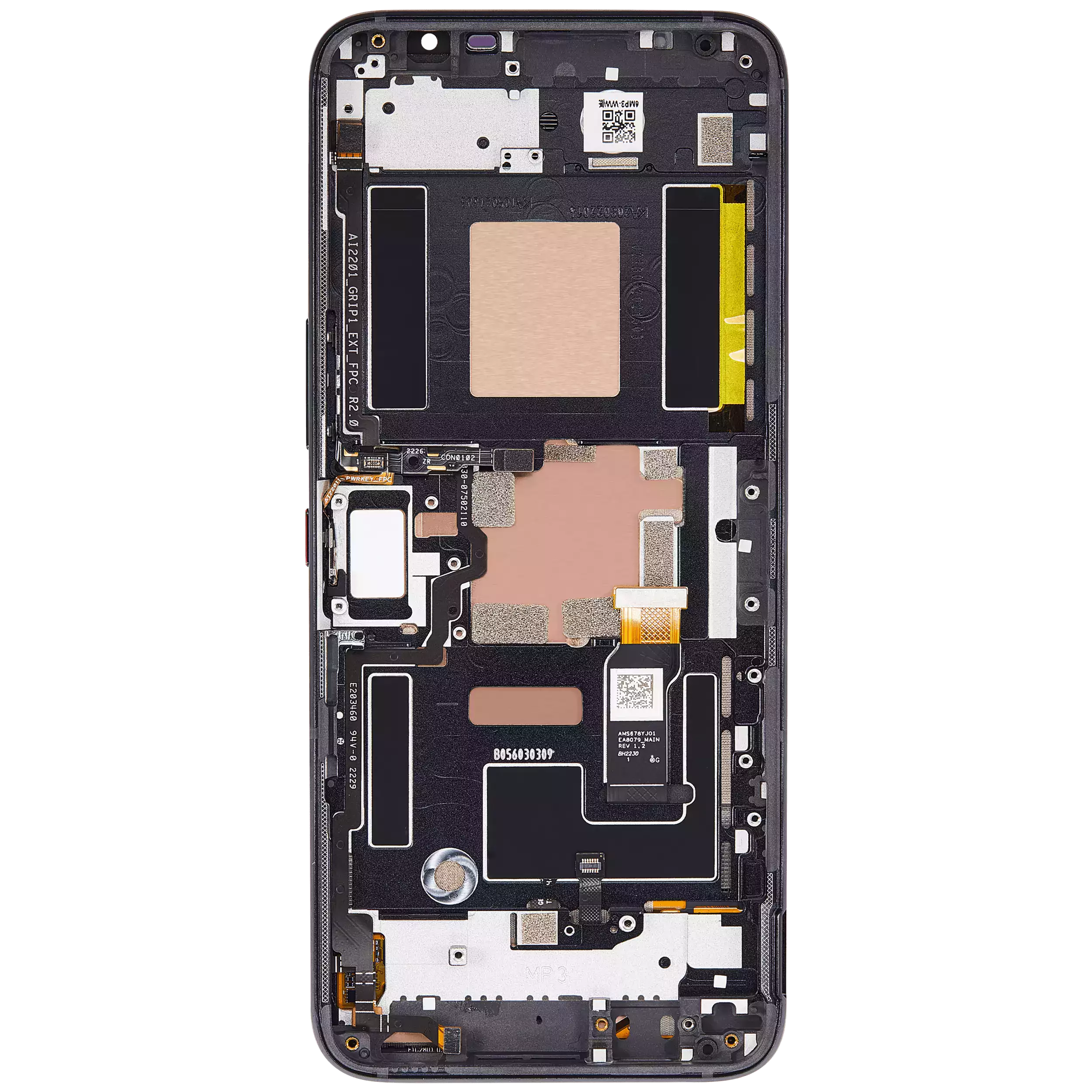 OLED Display mit Rahmen für Asus ROG Phone 6 / ROG Phone 6 Pro (professionell aufgearbeitet) – Bild 3