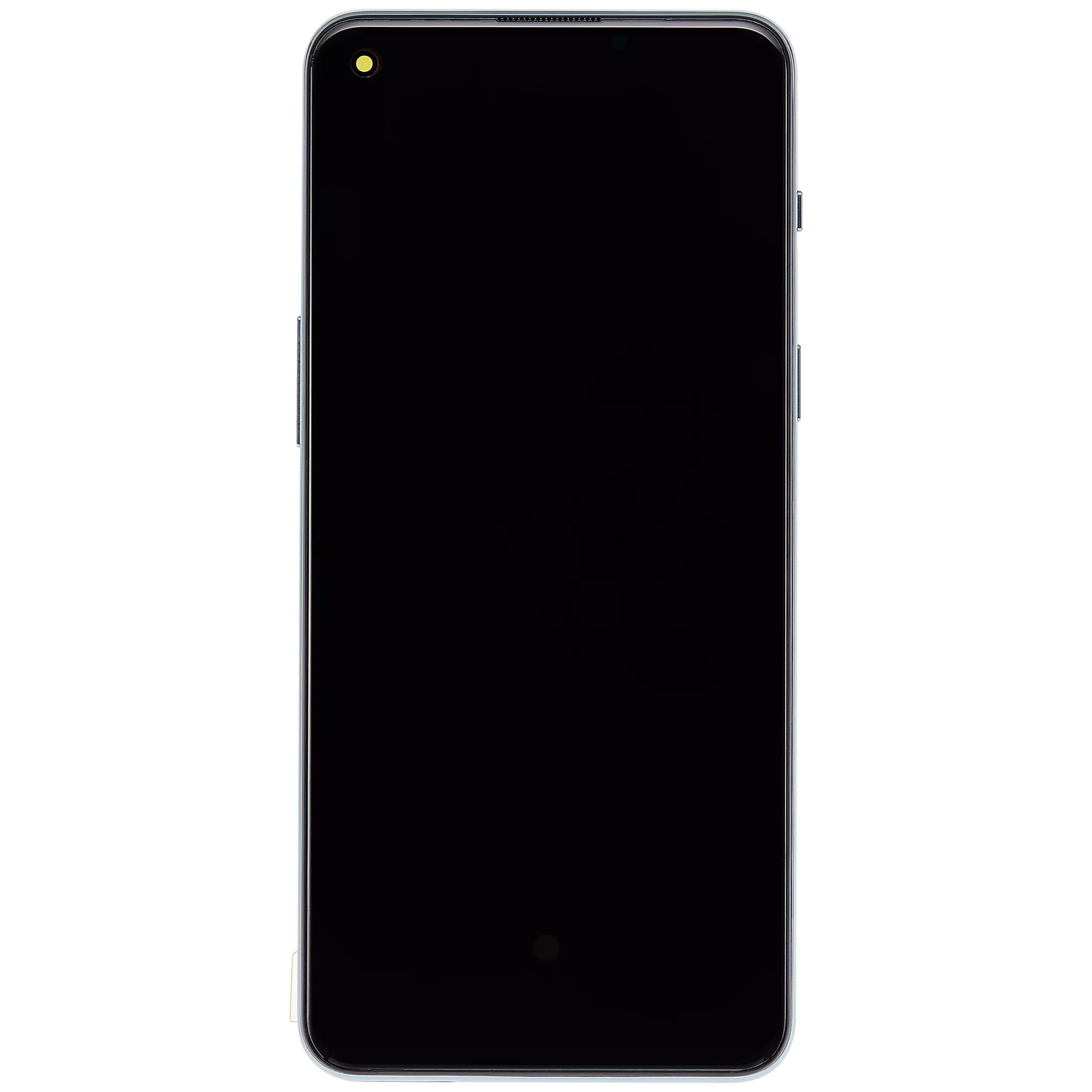 OLED Display mit Rahmen für OnePlus Nord 2 5G (Aftermarket Plus) (Blue Haze) – Bild 3