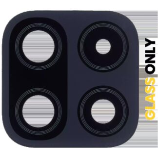 Rückkamera-Glas (nur Glas) mit Klebefolie für Samsung Galaxy F42 5G (E426 / 2021) (Matte Black)
