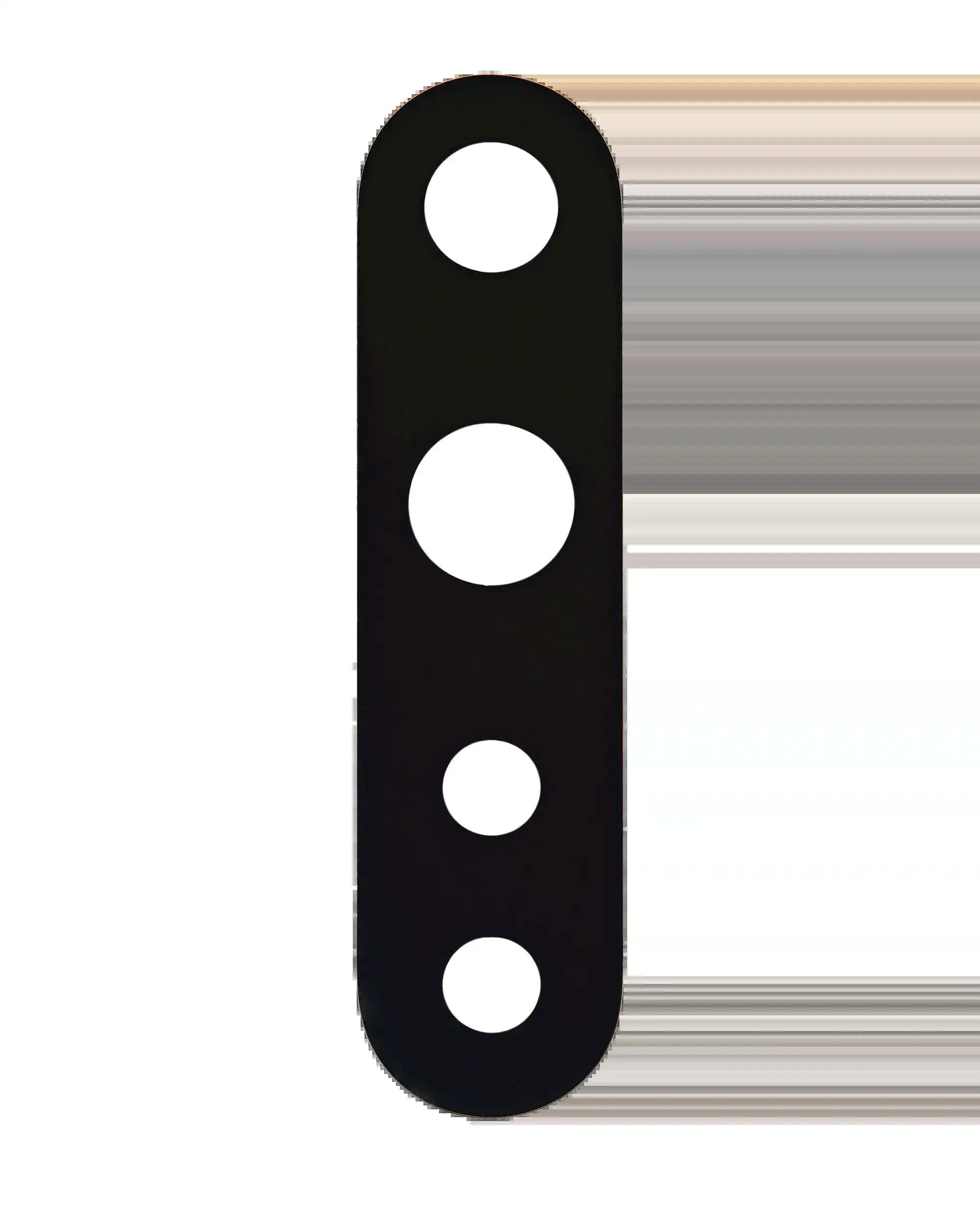 Rückkamera-Glas für OnePlus Nord 4G (Black (Schwarz))