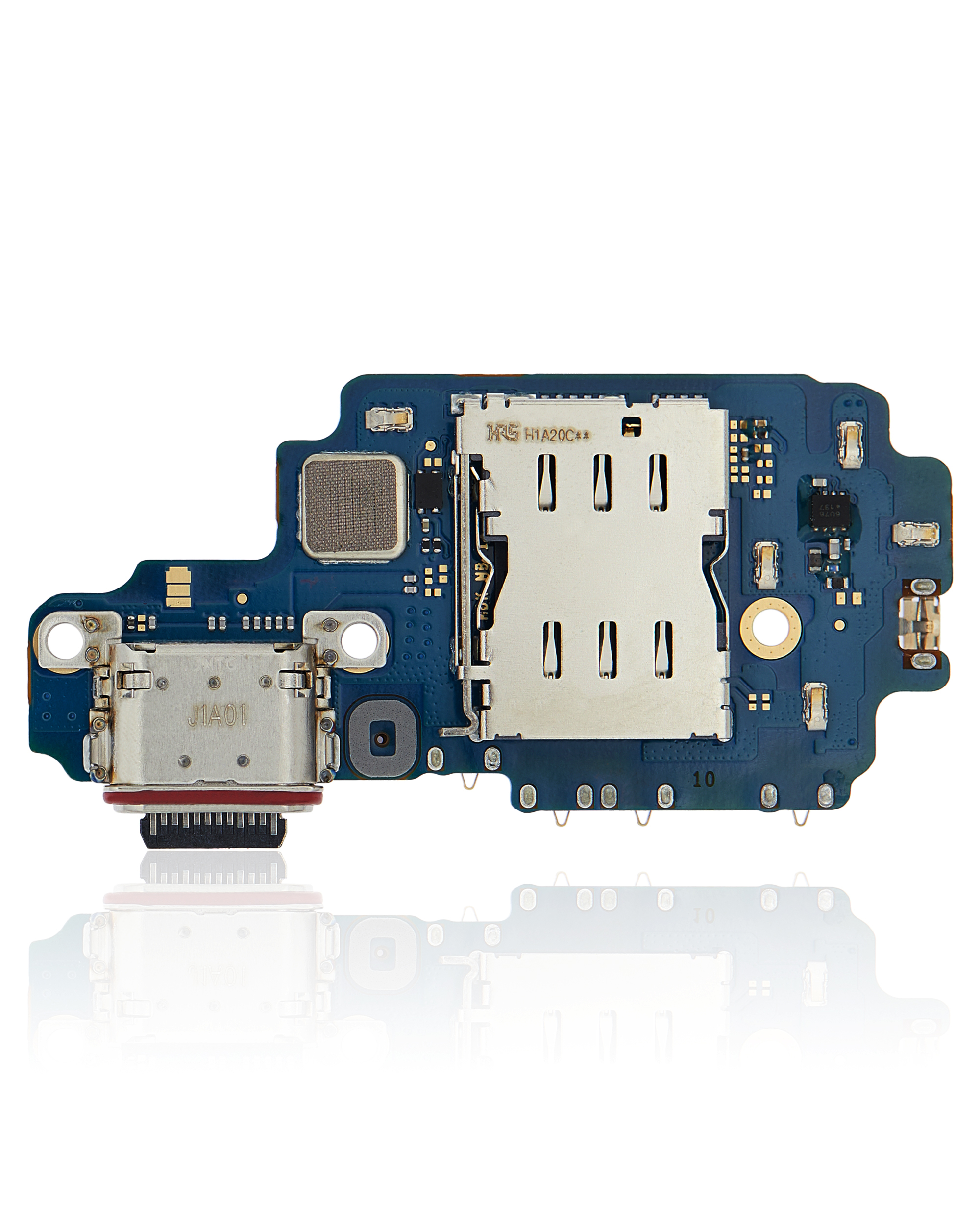 Ladebuchse mit SIM-Kartenleser für Samsung Galaxy S22 Ultra 5G (US-Version) (Premium) – Bild 4