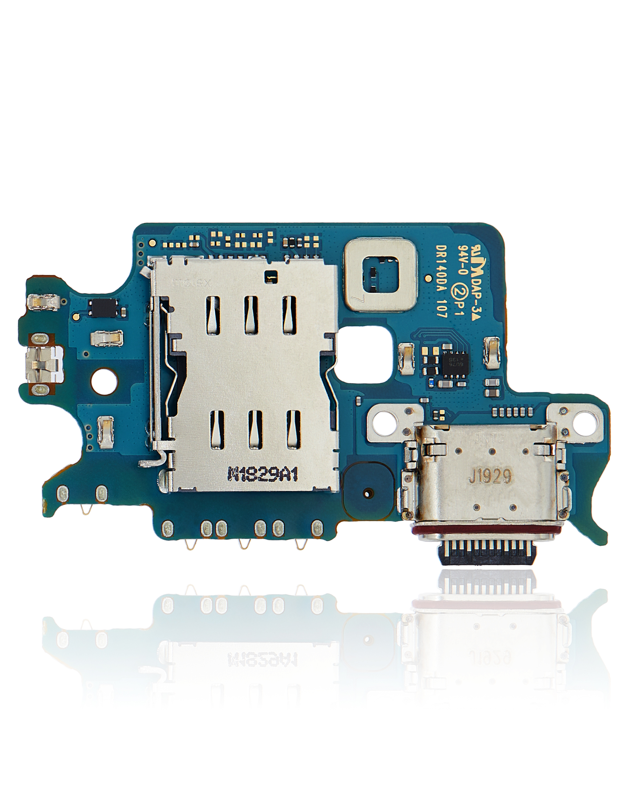 Ladebuchse mit SIM-Kartenleser für Samsung Galaxy S22 5G (S901U) (US-Version) (Premium) – Bild 4