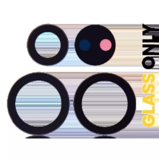 Rückkamera-Glas (nur Glas) mit Klebefolie für Samsung Galaxy S22 Ultra 5G (5-teiliges Set)