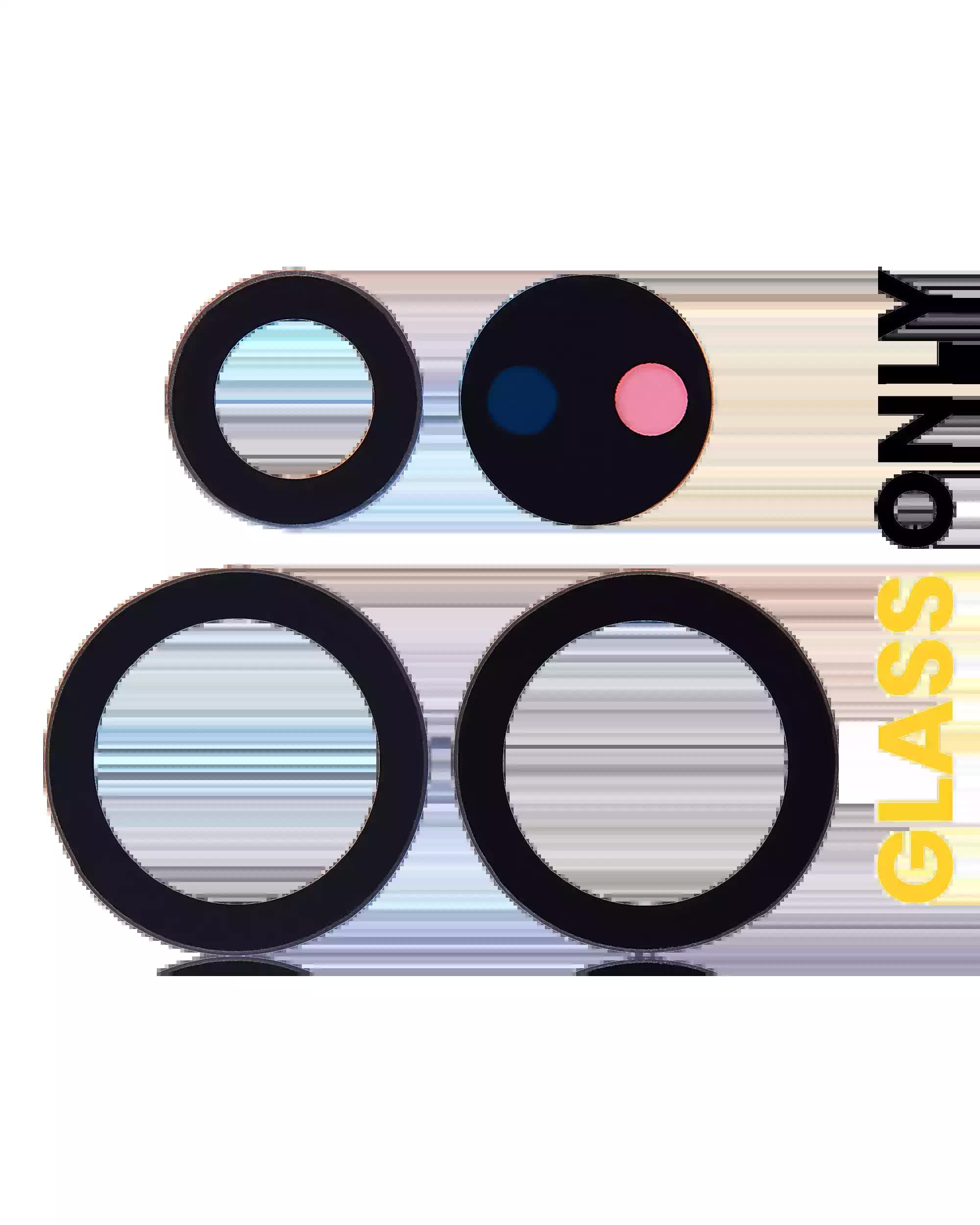 Rückkamera-Glas (nur Glas) mit Klebefolie für Samsung Galaxy S22 Ultra 5G (5-teiliges Set)