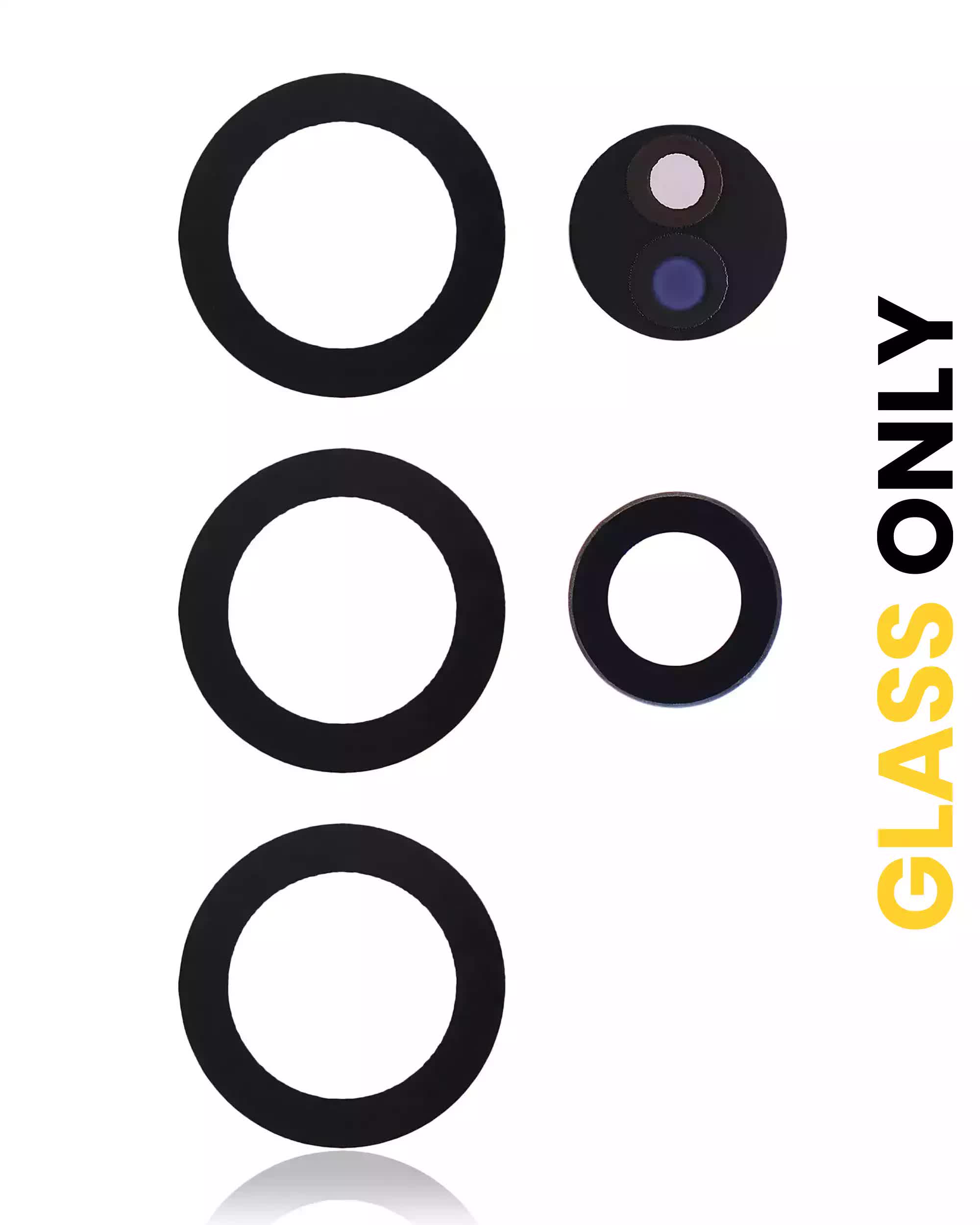 Rückkamera-Glas (nur Glas) mit Klebefolie für Samsung Galaxy S22 Ultra 5G (10er-Pack)