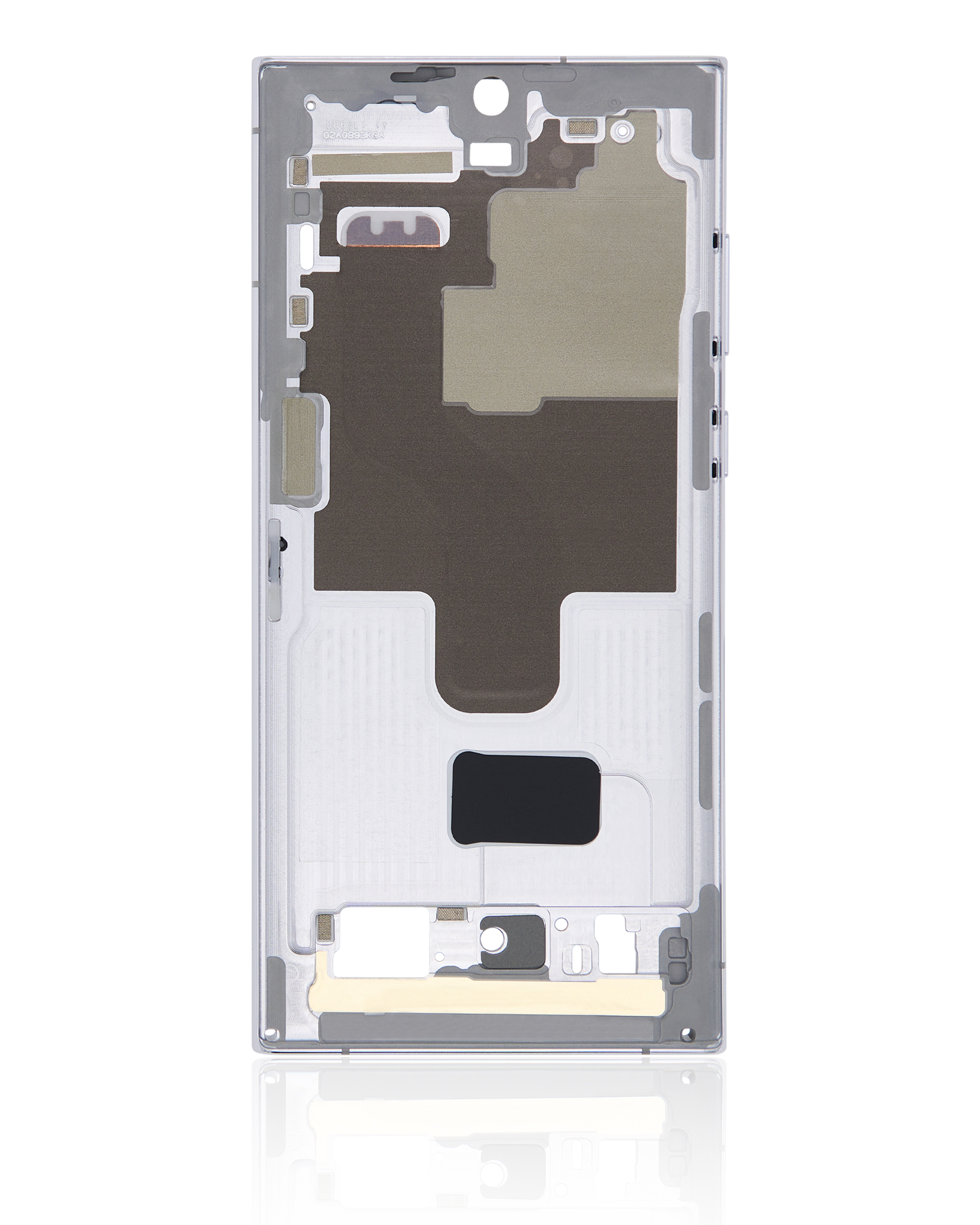 Mittelrahmen für Samsung Galaxy S22 Ultra 5G (US & International Version) (White (Weiß)) – Bild 3