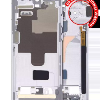 Mittelrahmen für Samsung Galaxy S22 Ultra 5G (US & International Version) (White (Weiß))