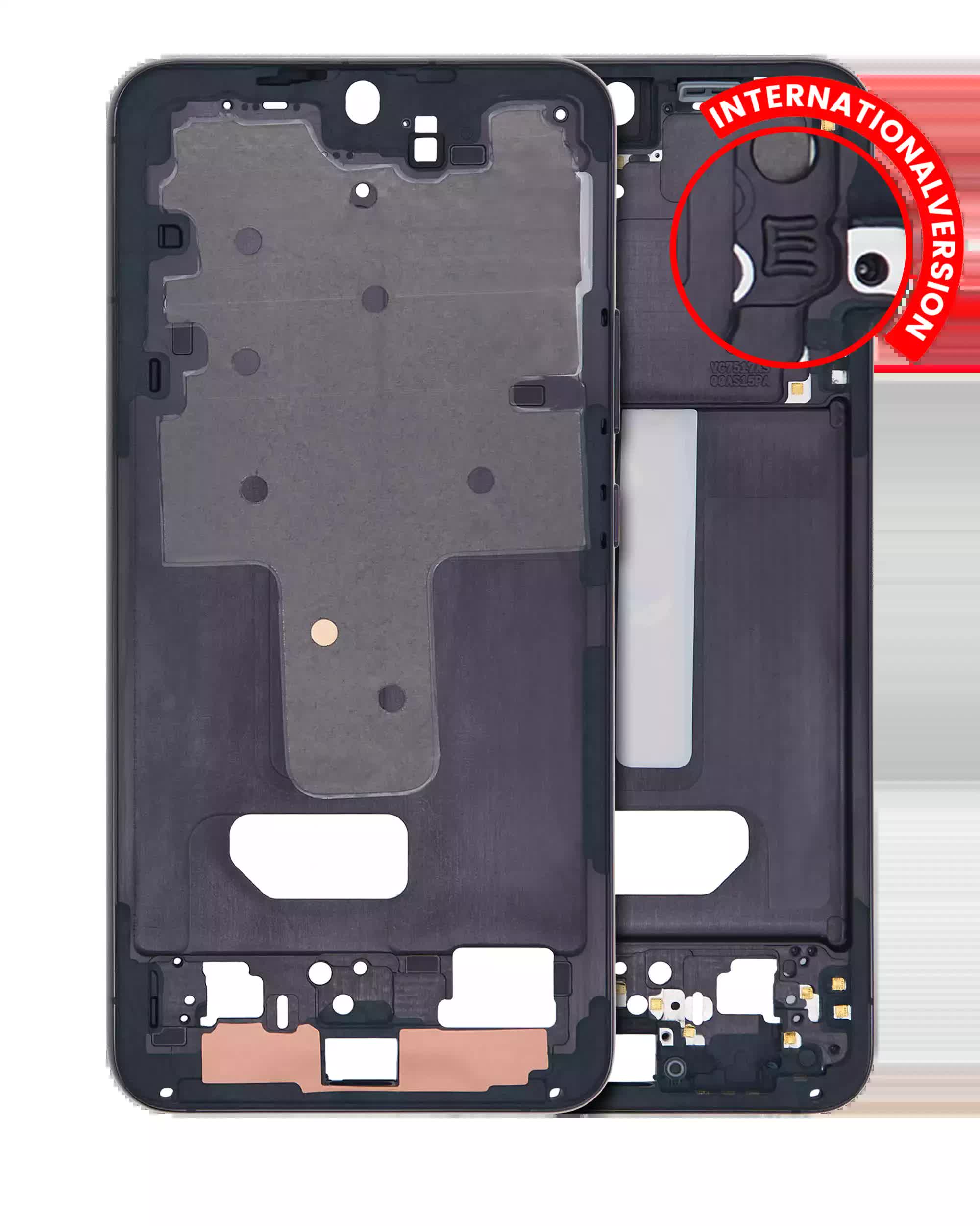 Mittelrahmen für Samsung Galaxy S22 Plus 5G (International Version) (Phantom Black)