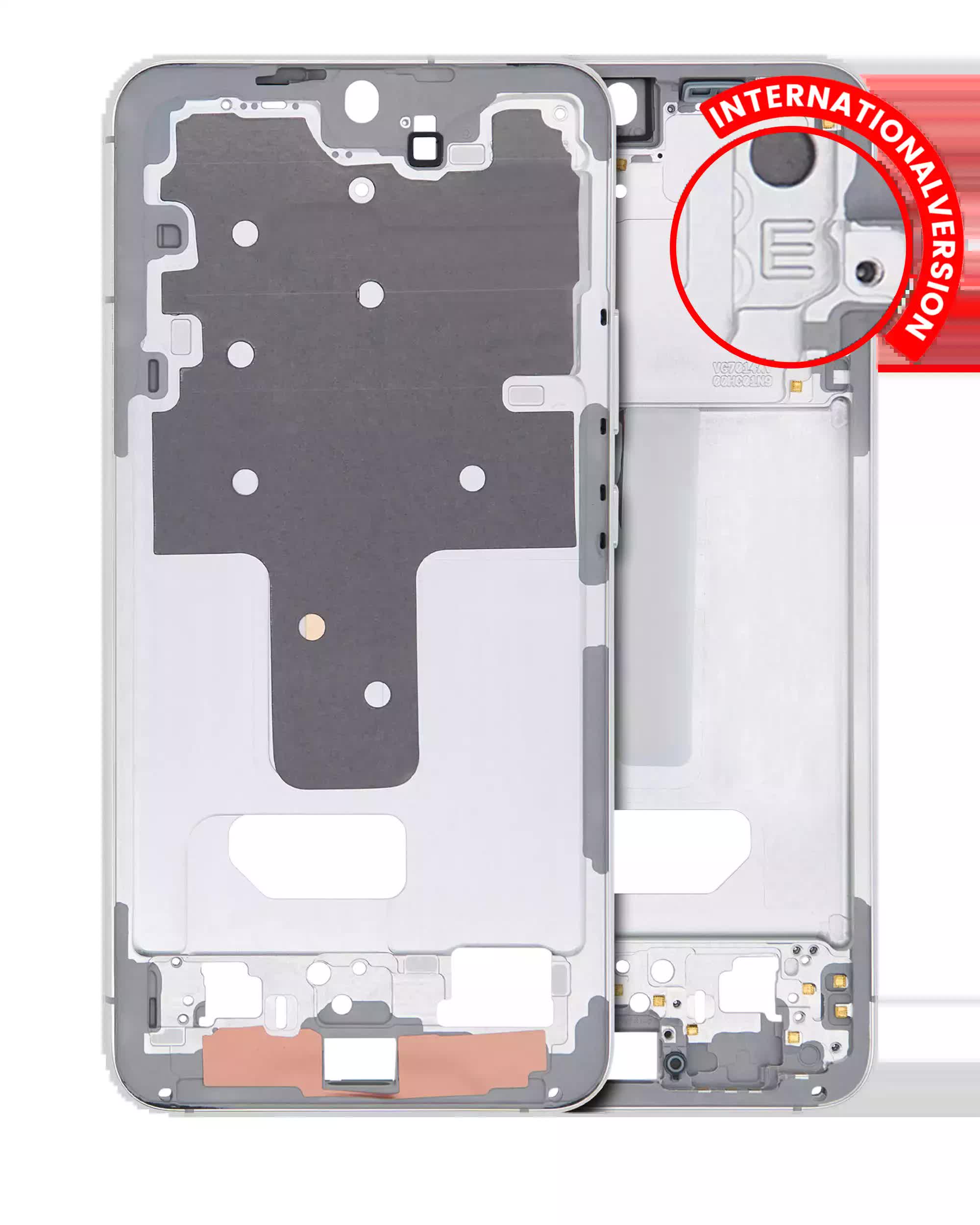 Mittelrahmen für Samsung Galaxy S22 Plus 5G (International Version) (White (Weiß))