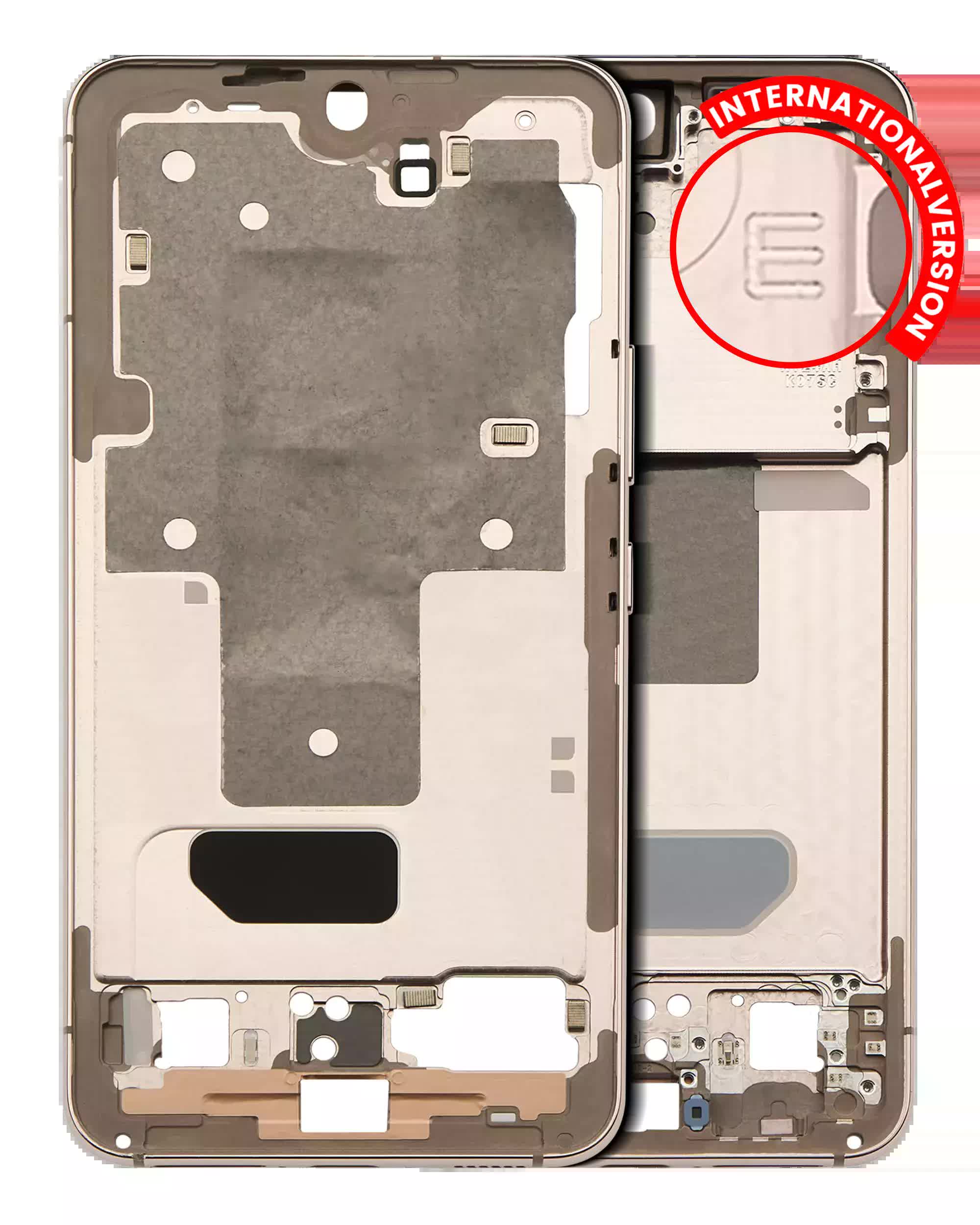 Mittelrahmen für Samsung Galaxy S22 5G (International Version) (Pink Gold)