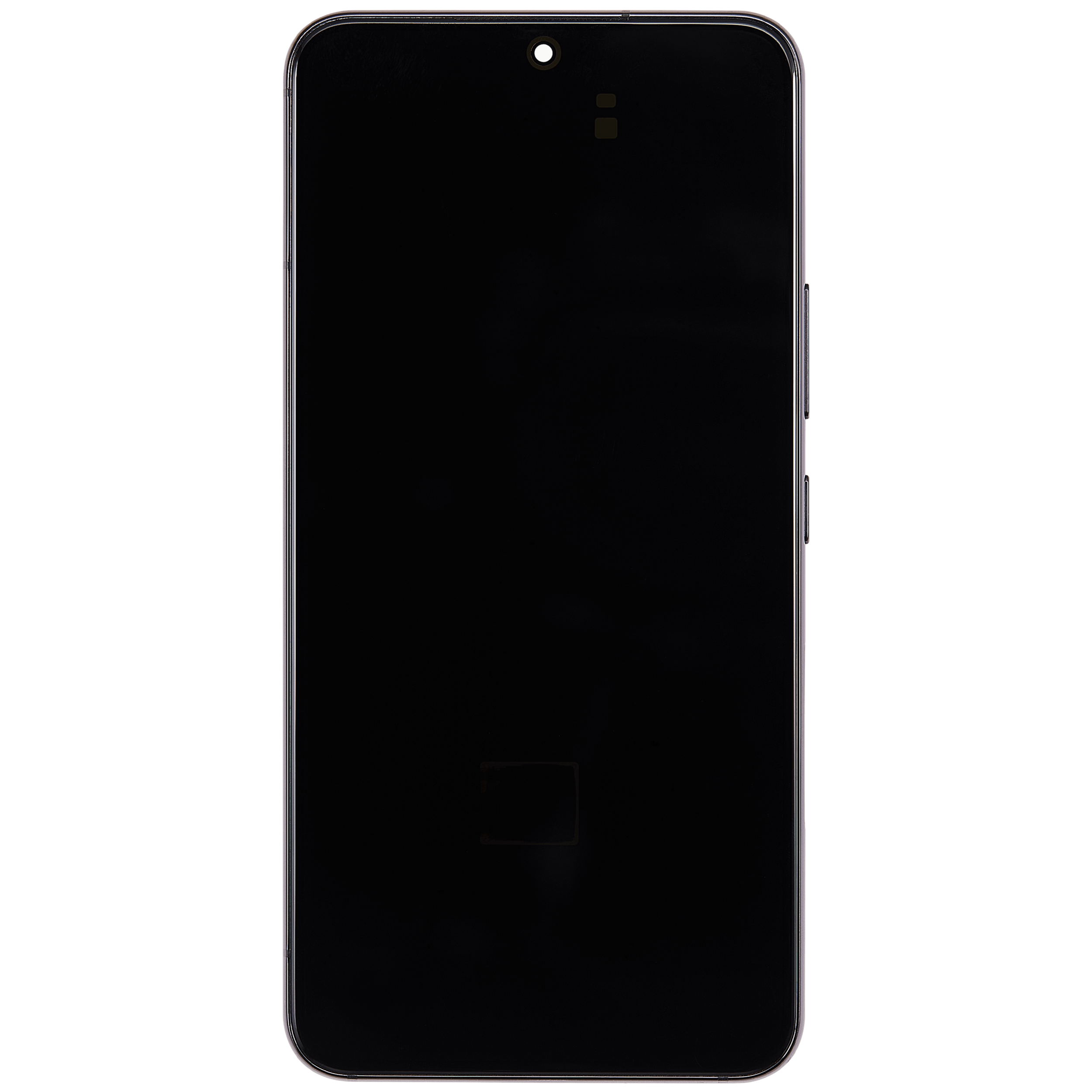 OLED Display mit Rahmen für Samsung Galaxy S22 5G (US & International Version) (professionell aufgearbeitet) (Phantom Black) – Bild 3