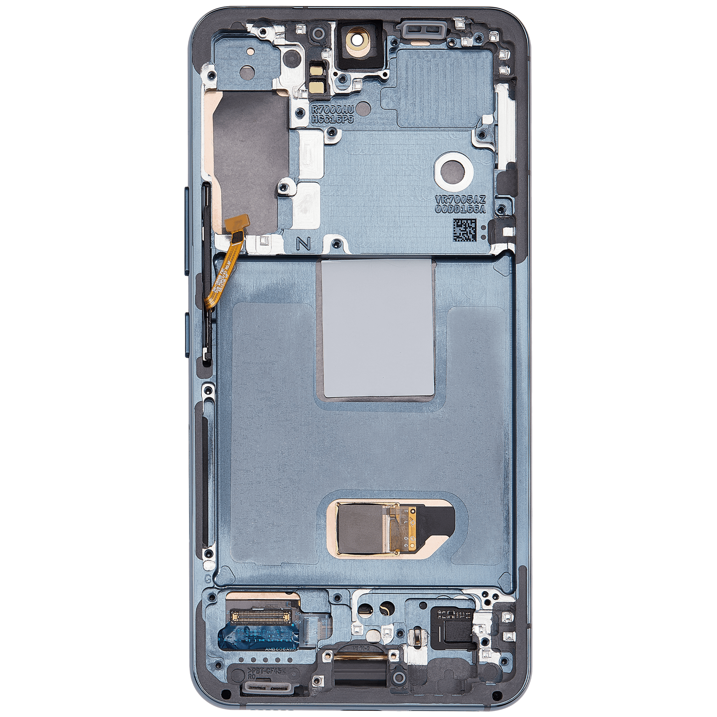 OLED Display mit Rahmen für Samsung Galaxy S22 5G (US & International Version) (professionell aufgearbeitet) (Green (Grün)) – Bild 4