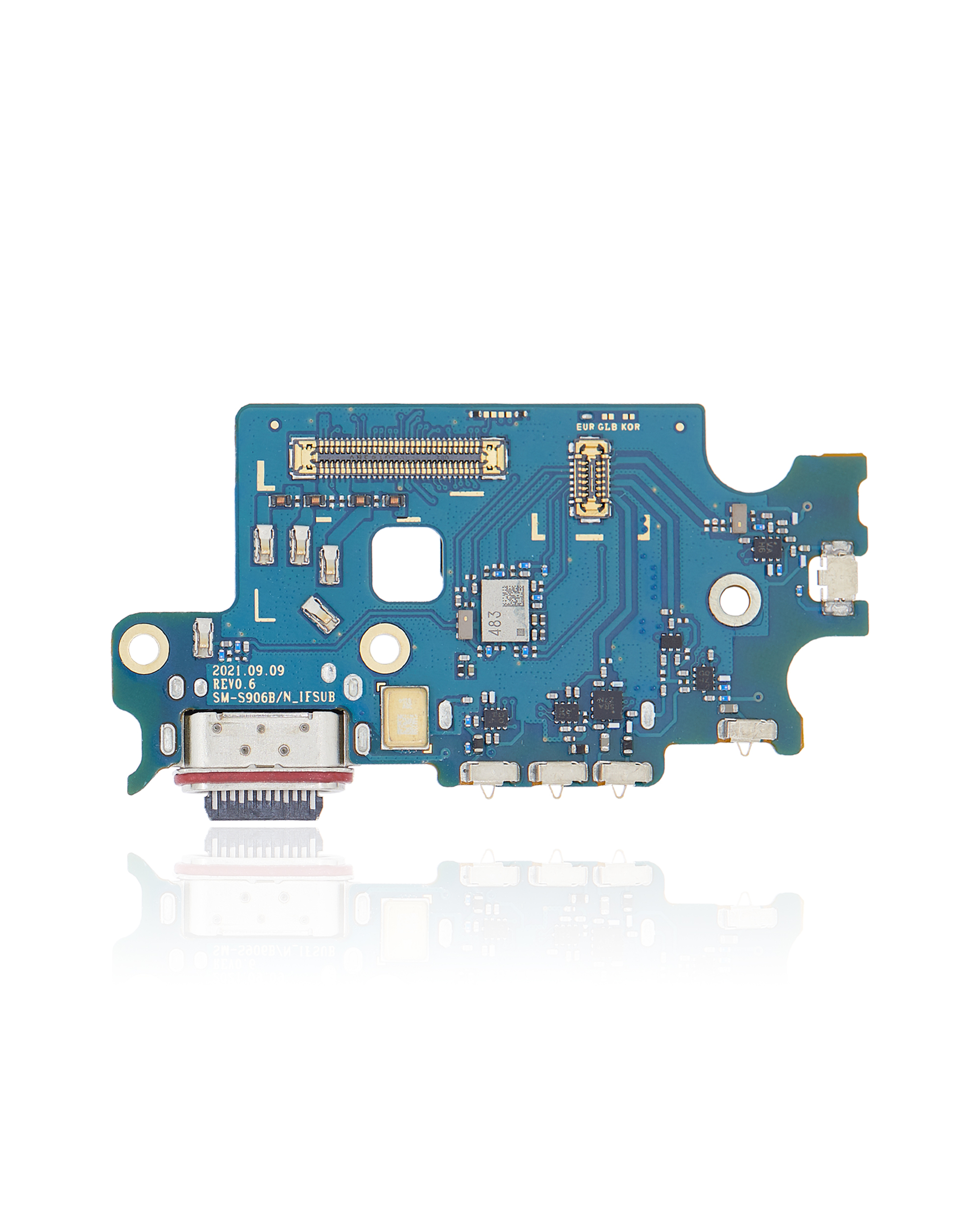 Ladebuchse mit SIM-Kartenleser für Samsung Galaxy S22 Plus 5G (S906B/N) (International Version) (Premium) – Bild 3