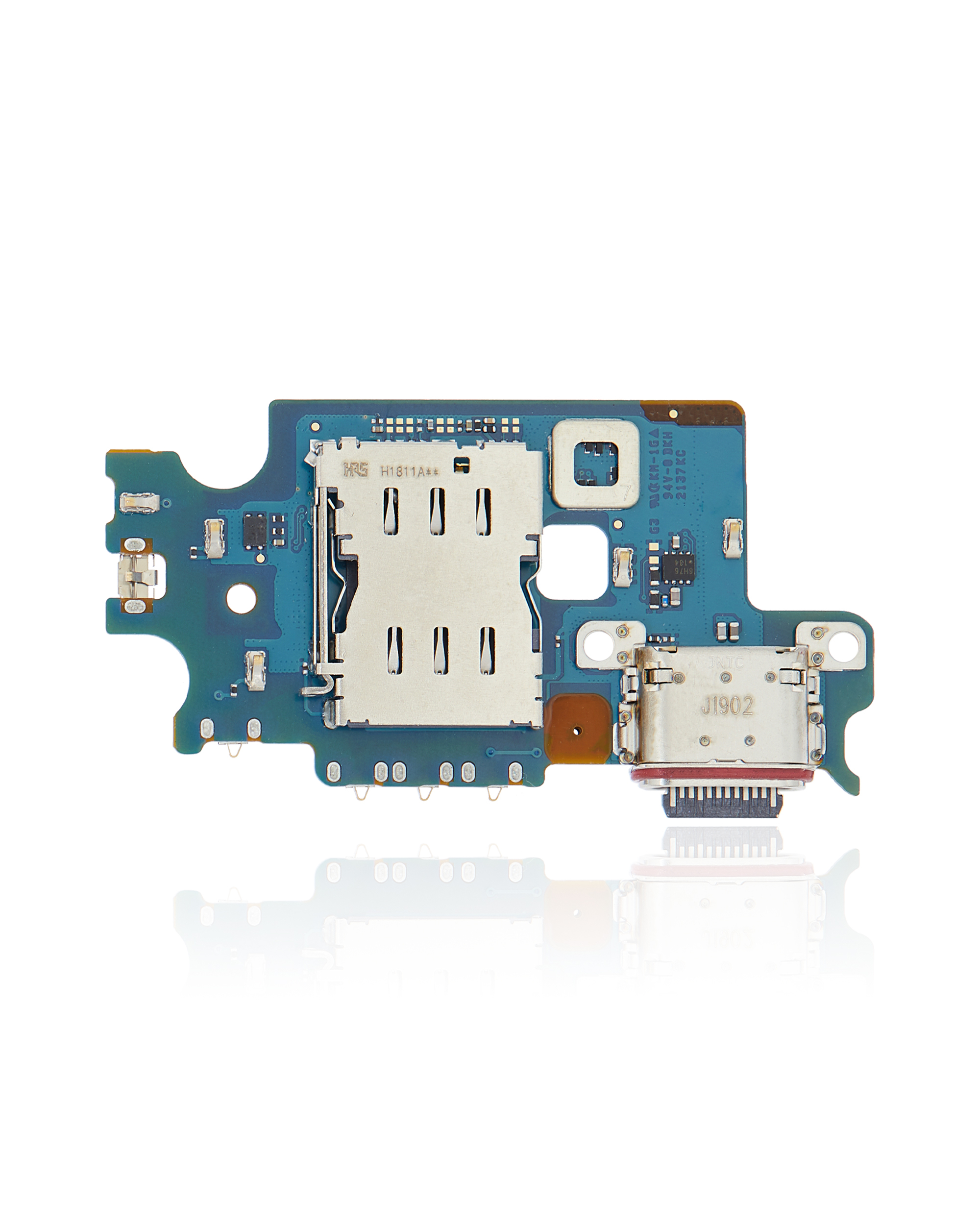 Ladebuchse mit SIM-Kartenleser für Samsung Galaxy S22 Plus 5G (S906B/N) (International Version) (Premium) – Bild 4