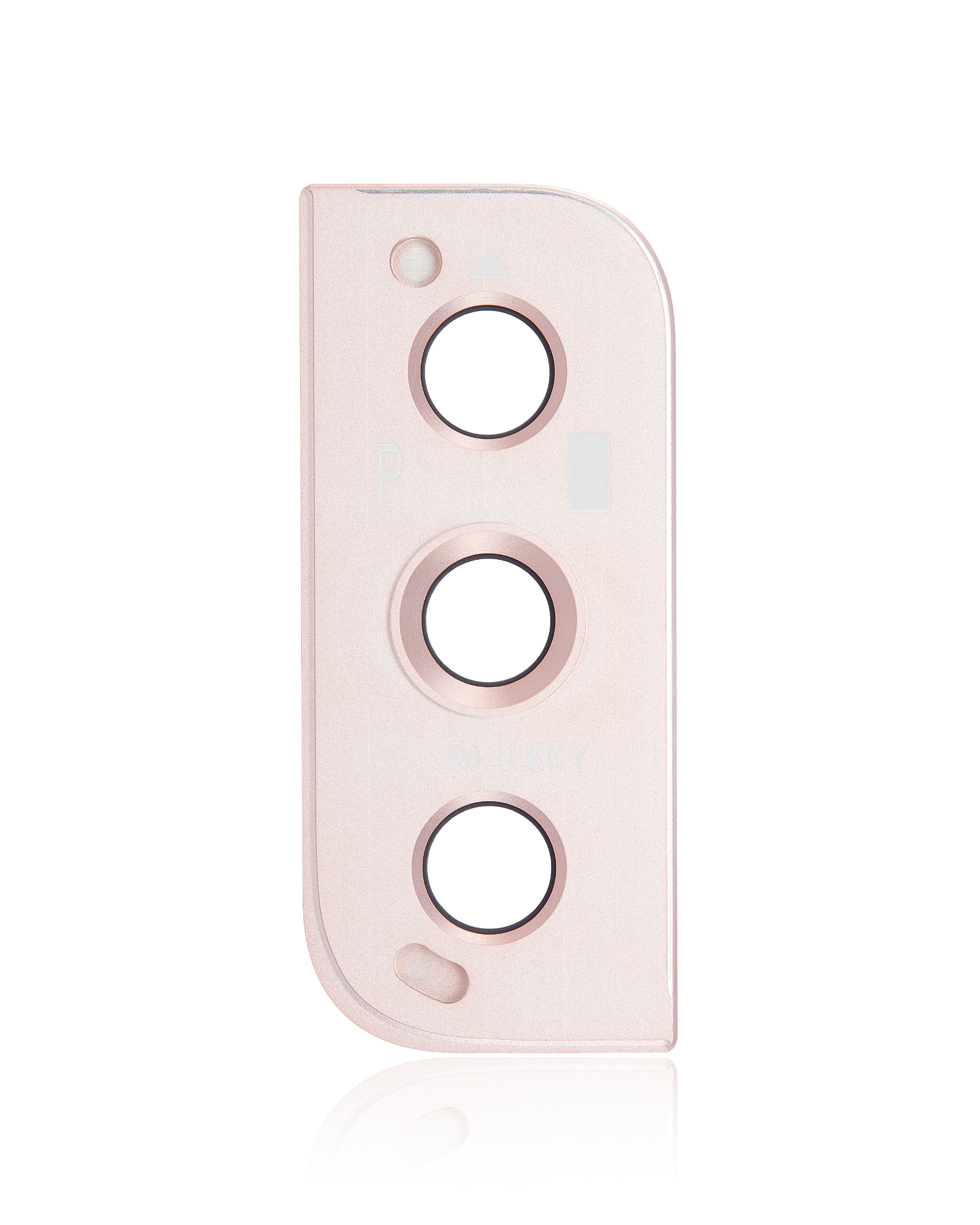 Rückkamera-Glas mit Blendenring für Samsung Galaxy S22 / S22 Plus (Pink Gold) – Bild 3