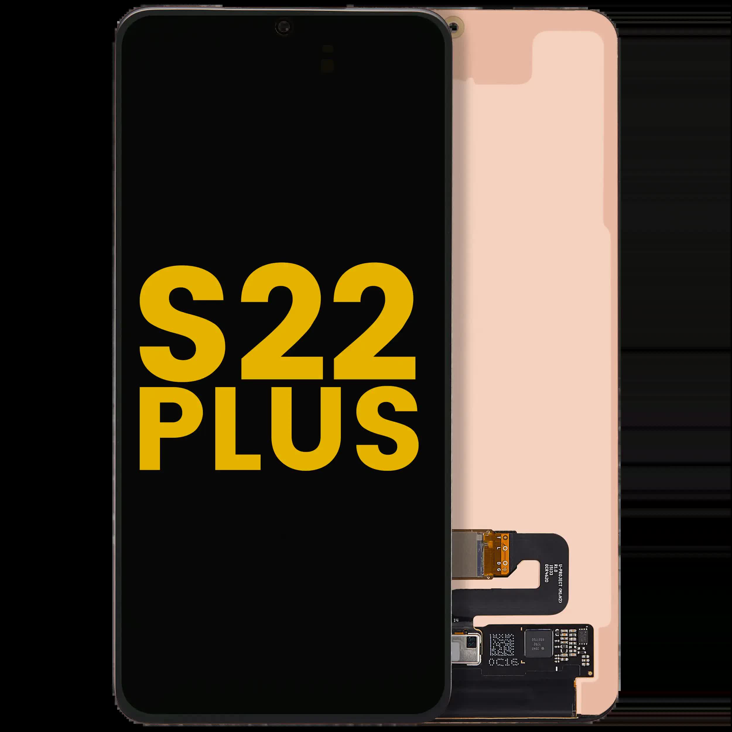 OLED Display ohne Rahmen für Samsung Galaxy S22 Plus 5G (professionell aufgearbeitet)