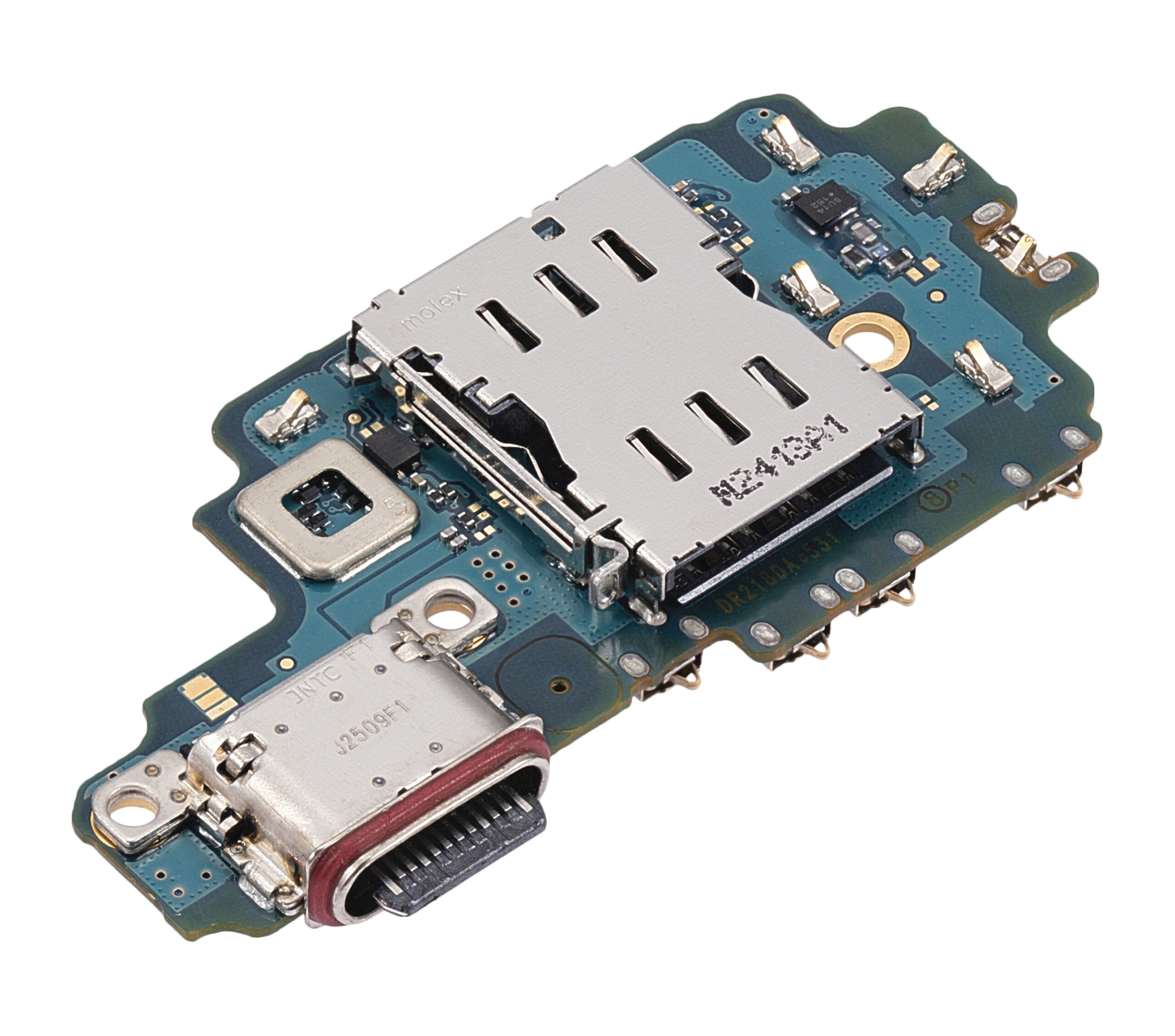 Ladebuchse mit SIM-Kartenleser für Samsung Galaxy S22 Ultra 5G (S9080) (Dual Sim Version) (Premium) – Bild 4