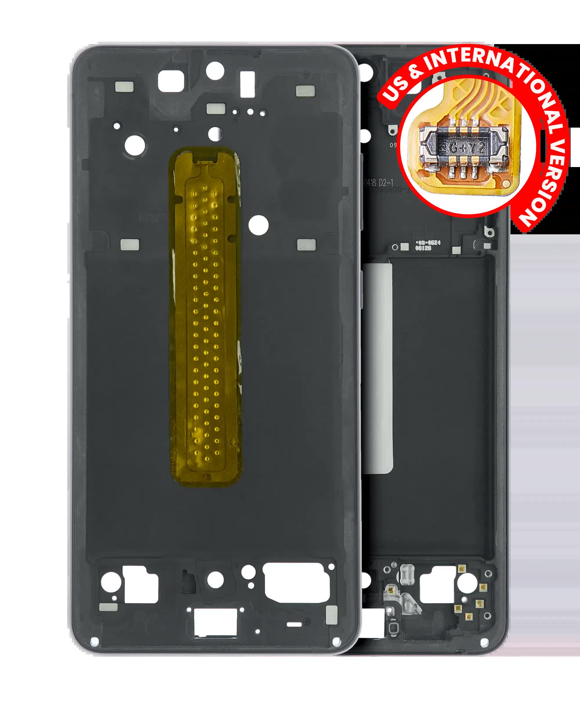 Mittelrahmen für Samsung Galaxy S21 FE 5G (US & International Version) (Graphite)