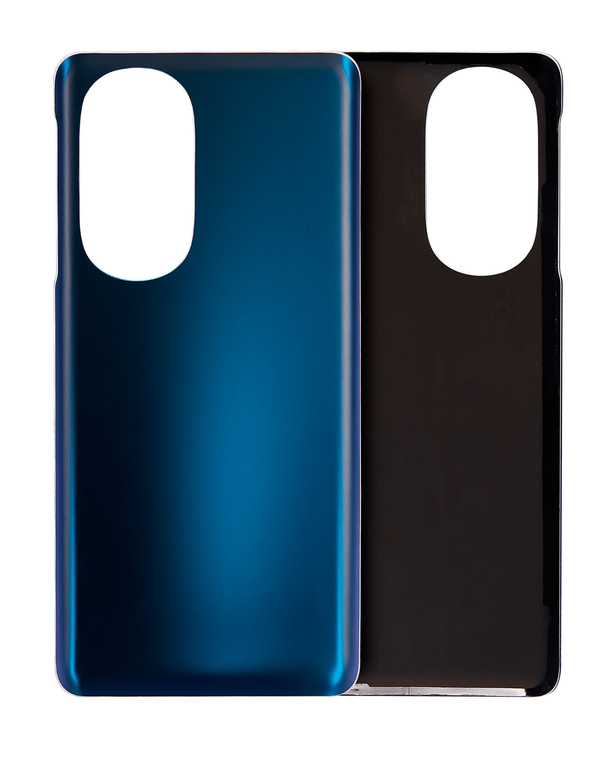 Rückdeckelglas für Motorola Moto Edge Plus / Edge 30 Pro (XT2201-1/4) / Edge X30 5G (XT2201 -2/6 /2022) (Cosmos Blue)