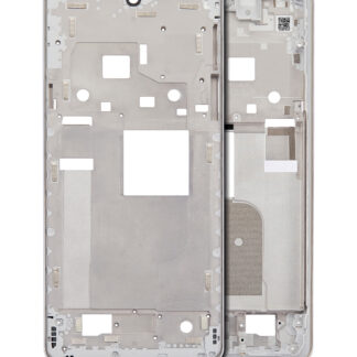 Mittelrahmen für Motorola Moto Edge Plus / Edge 30 Pro (XT2201-1/4) / Edge X30 5G (XT2201 -2/6 /2022) (White (Weiß))