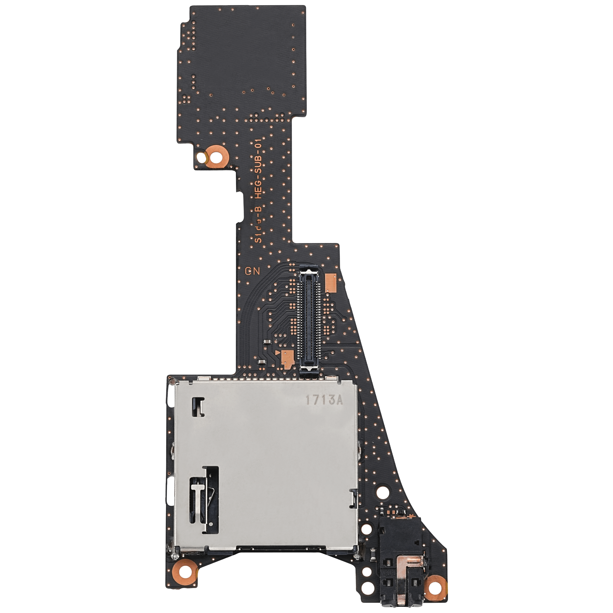 Kopfhörerbuchse / Spielekassette / Micro SD Kartenleser Platine für Nintendo Switch OLED – Bild 3