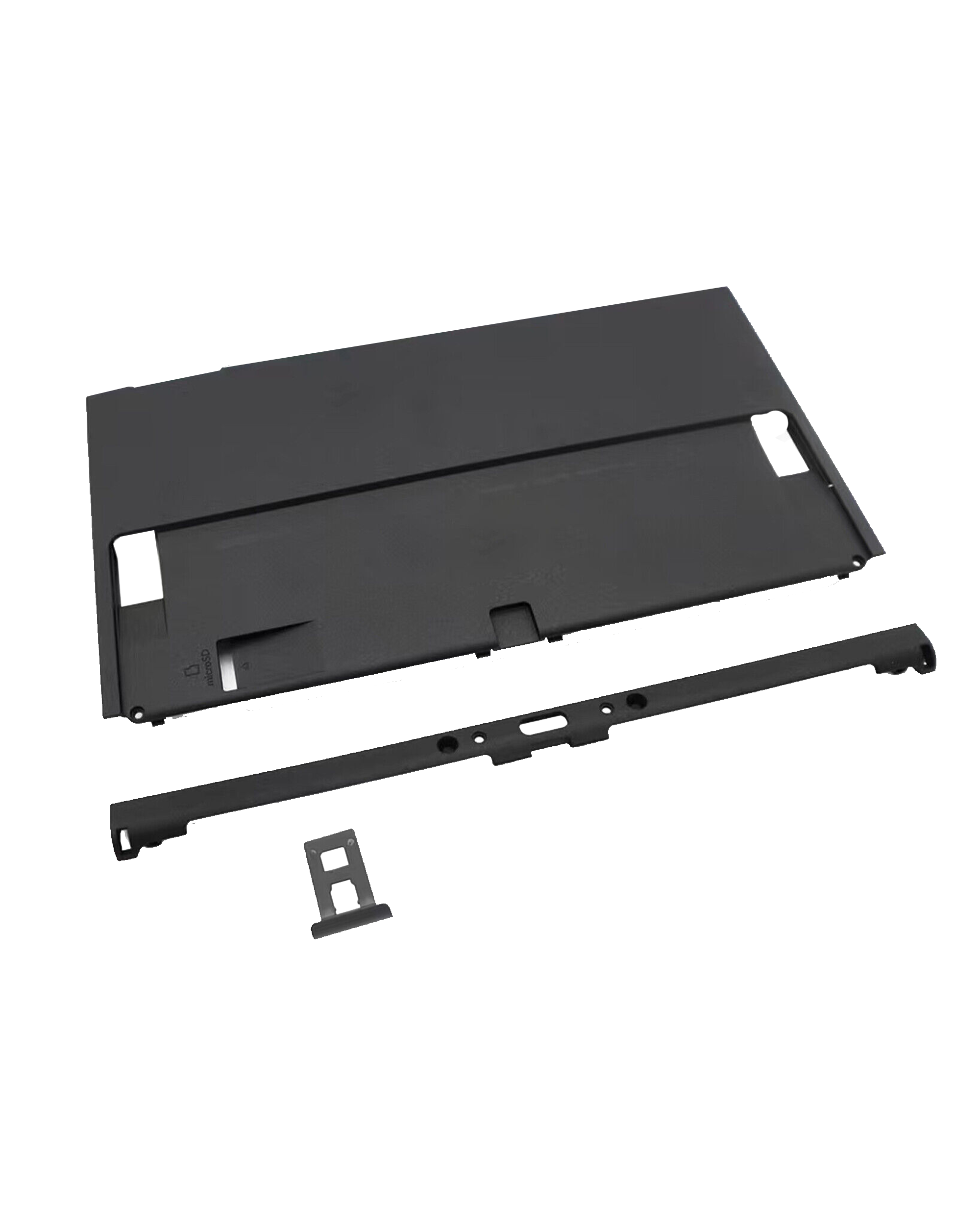 Rückgehäuse Gehäuseschale Backplate Kartensteckplatz Abdeckungsset für Nintendo Switch OLED – Bild 2