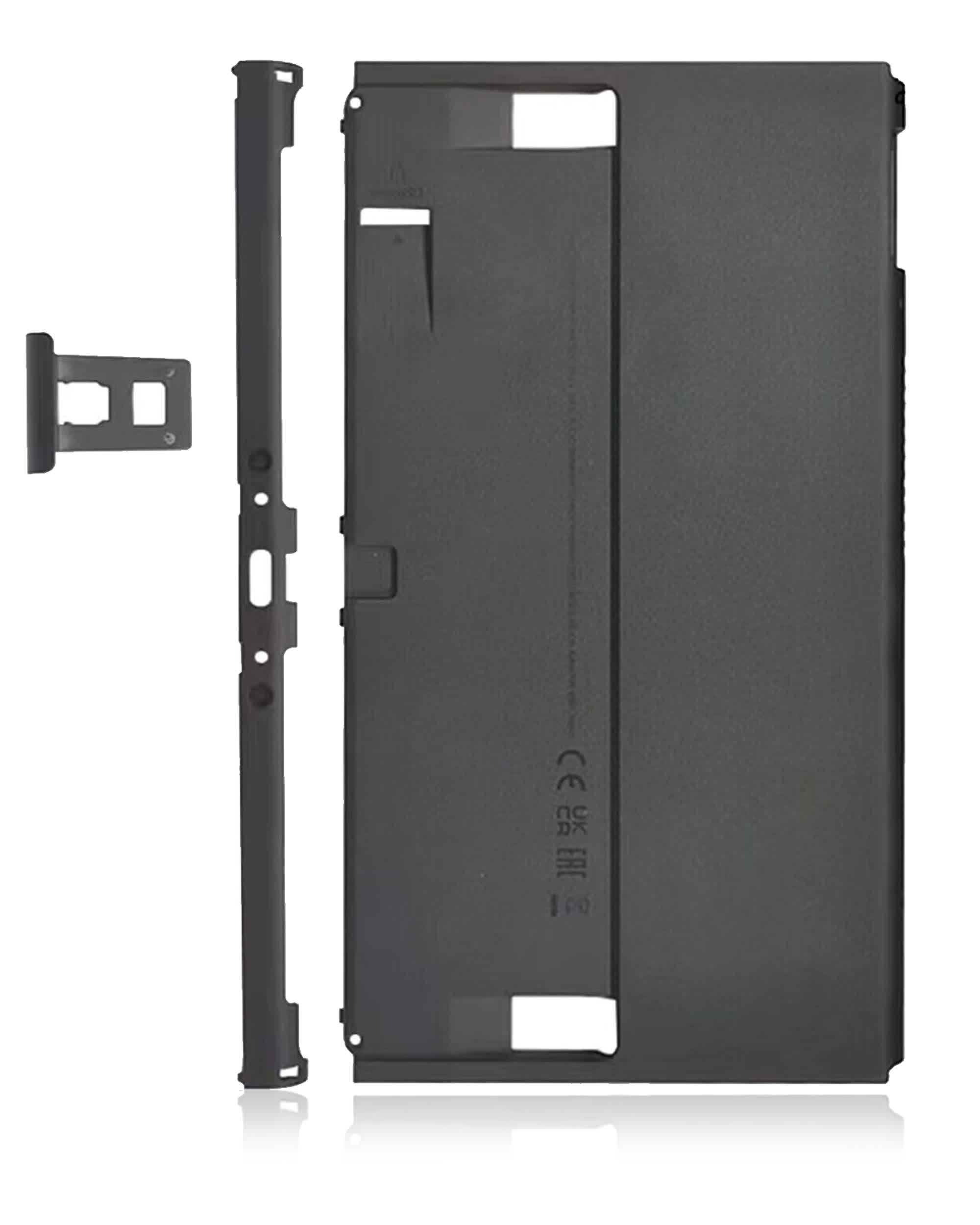 Rückgehäuse Gehäuseschale Backplate Kartensteckplatz Abdeckungsset für Nintendo Switch OLED