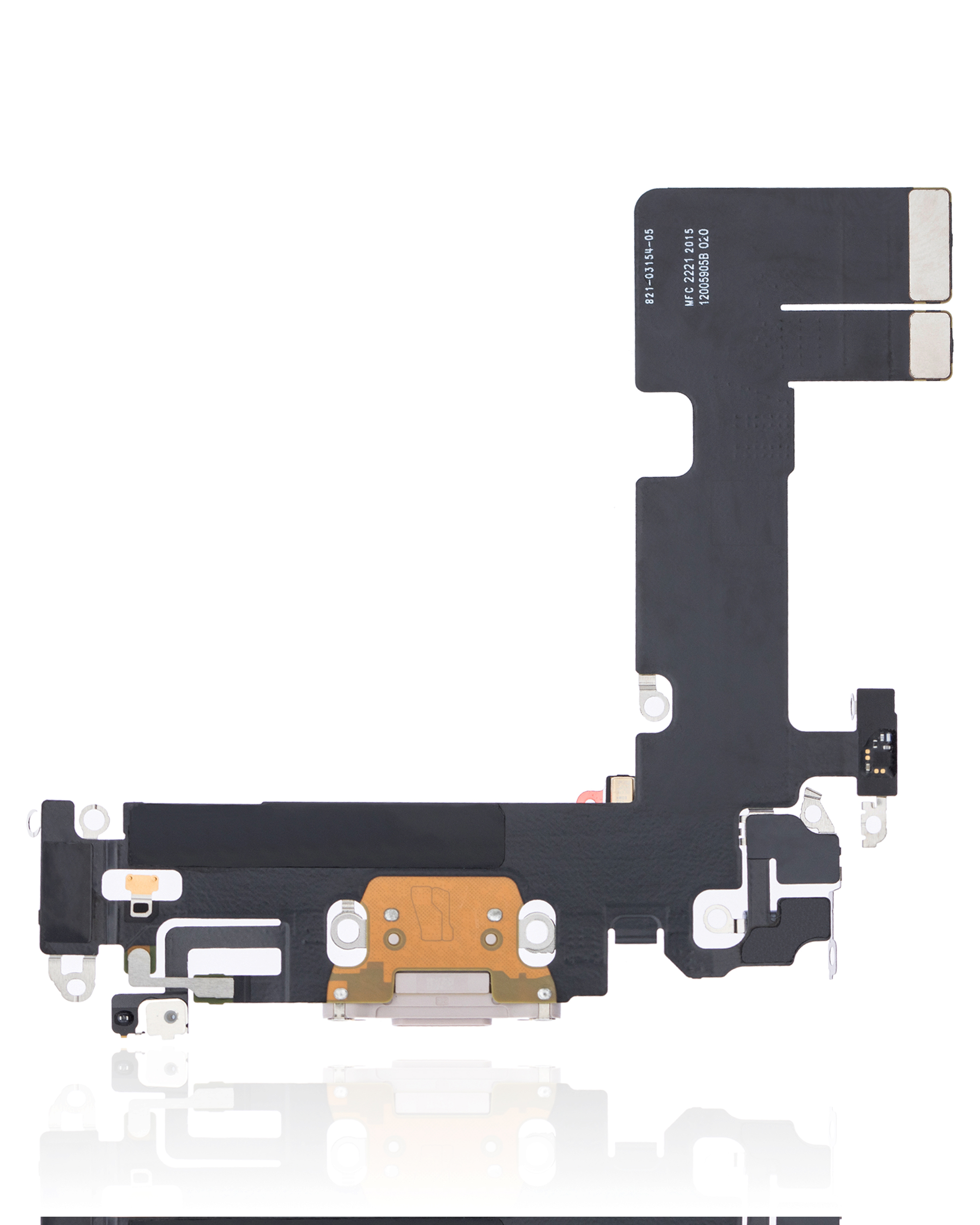 Ladebuchse Flexkabel für iPhone 13 (Premium) (Pink (Rosa)) – Bild 3