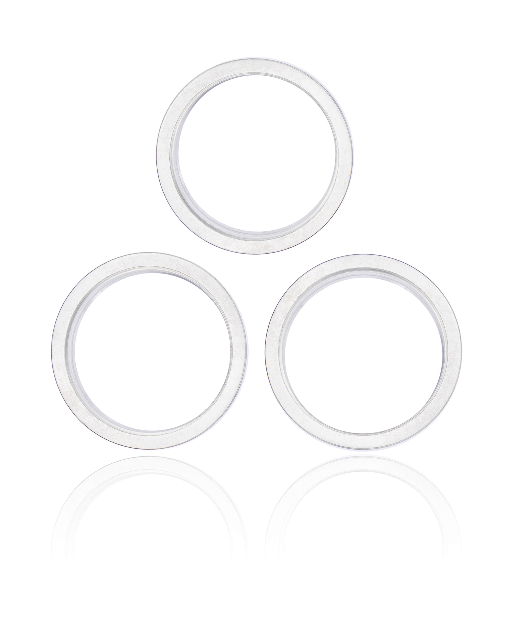 Rückkamera-Blendenring einzeln für iPhone 13 Pro / 13 Pro Max (Silver (Silber)) (3-teiliges Set) – Bild 2