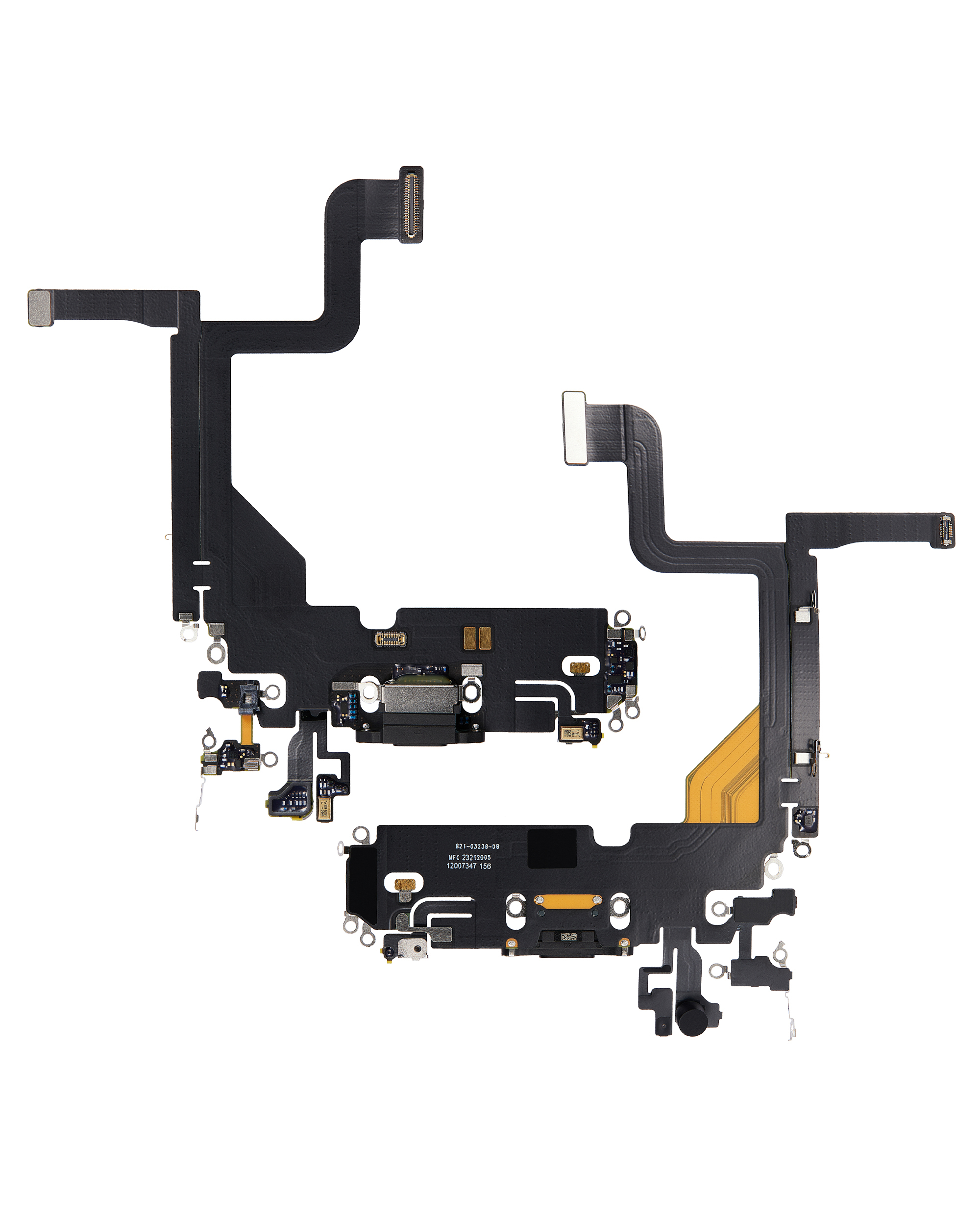 Ladebuchse Flexkabel für iPhone 13 Pro (ausgebautes Originalteil) (Graphite) – Bild 2