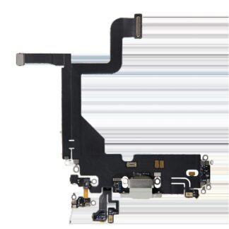 Ladebuchse Flexkabel für iPhone 13 Pro (ausgebautes Originalteil) (Silver (Silber))
