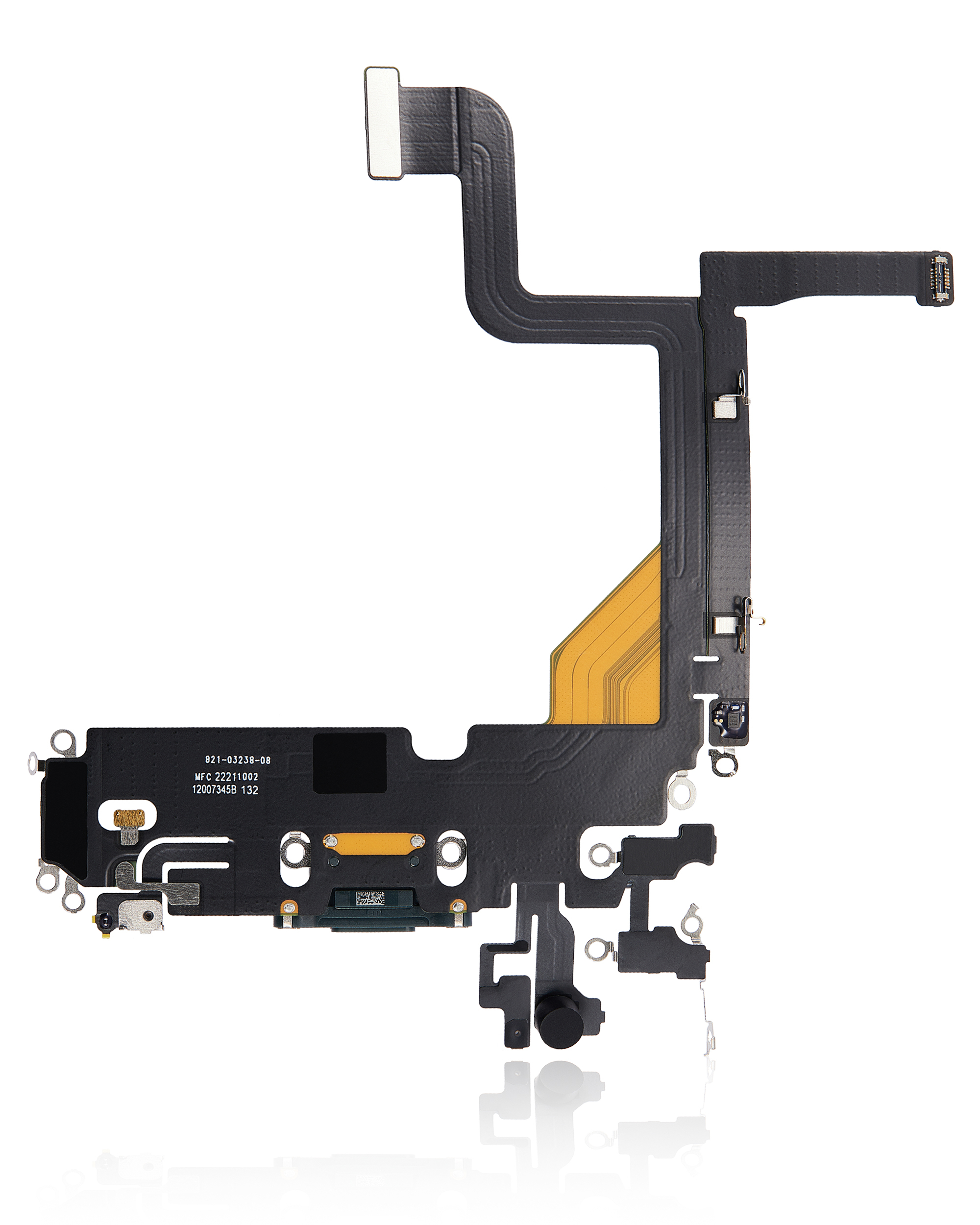 Ladebuchse Flexkabel für iPhone 13 Pro (ausgebautes Originalteil) (Alpine Green) – Bild 3