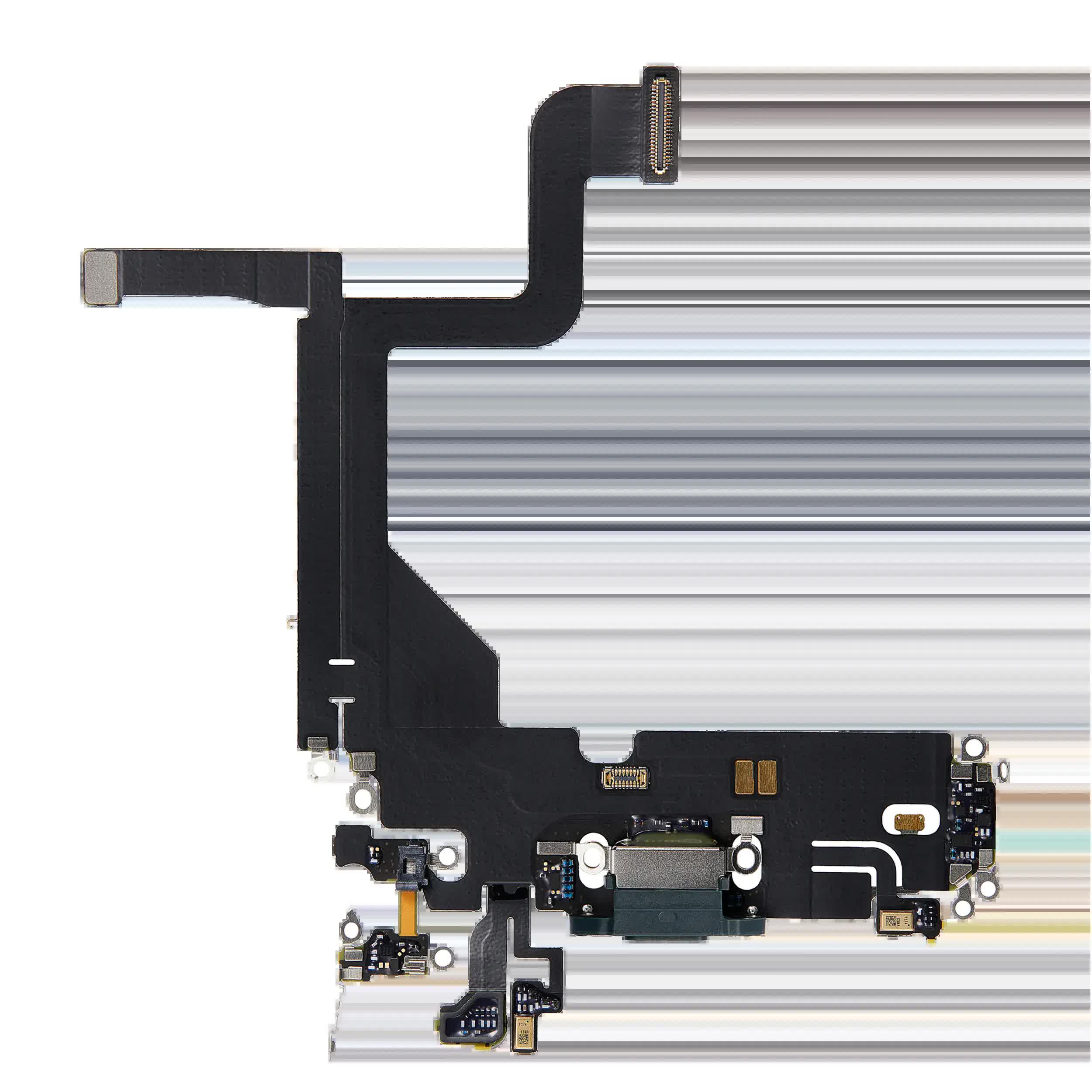 Ladebuchse Flexkabel für iPhone 13 Pro (ausgebautes Originalteil) (Alpine Green)