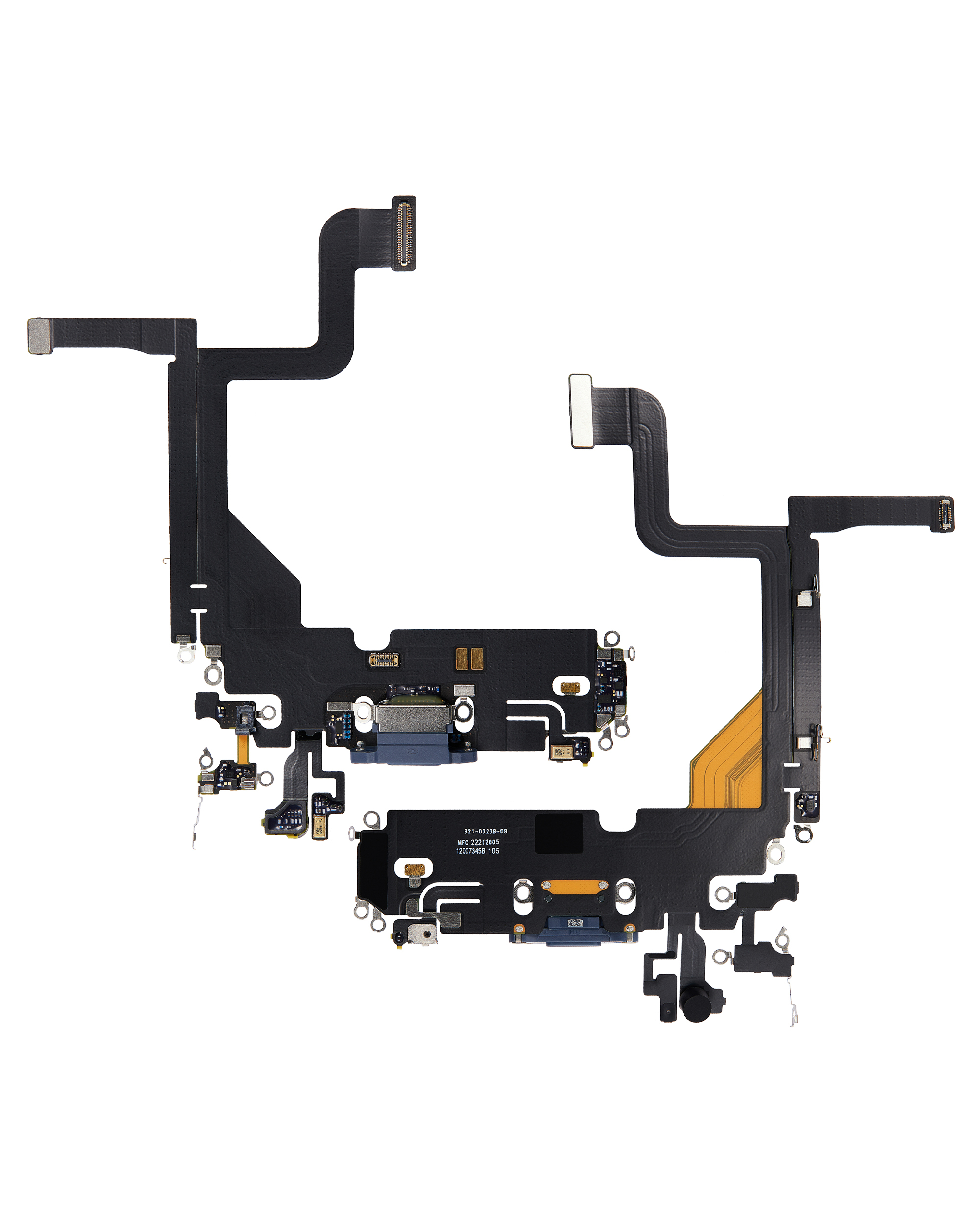 Ladebuchse Flexkabel für iPhone 13 Pro (ausgebautes Originalteil) (Sierra Blue) – Bild 2