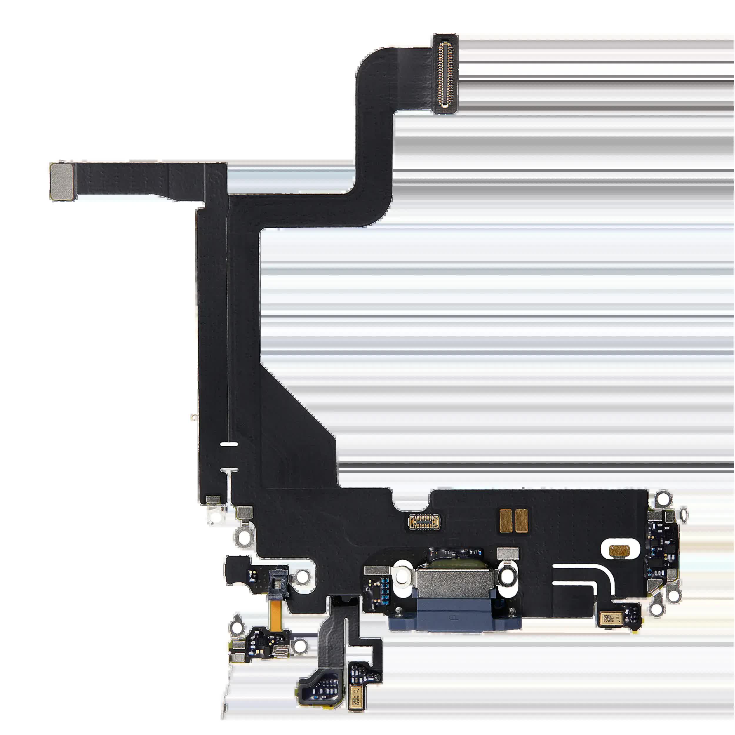 Ladebuchse Flexkabel für iPhone 13 Pro (ausgebautes Originalteil) (Sierra Blue)