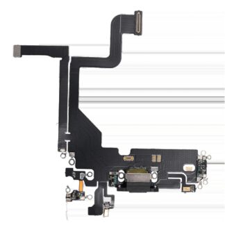 Ladebuchse Flexkabel für iPhone 13 Pro (Aftermarket Plus) (Graphite)