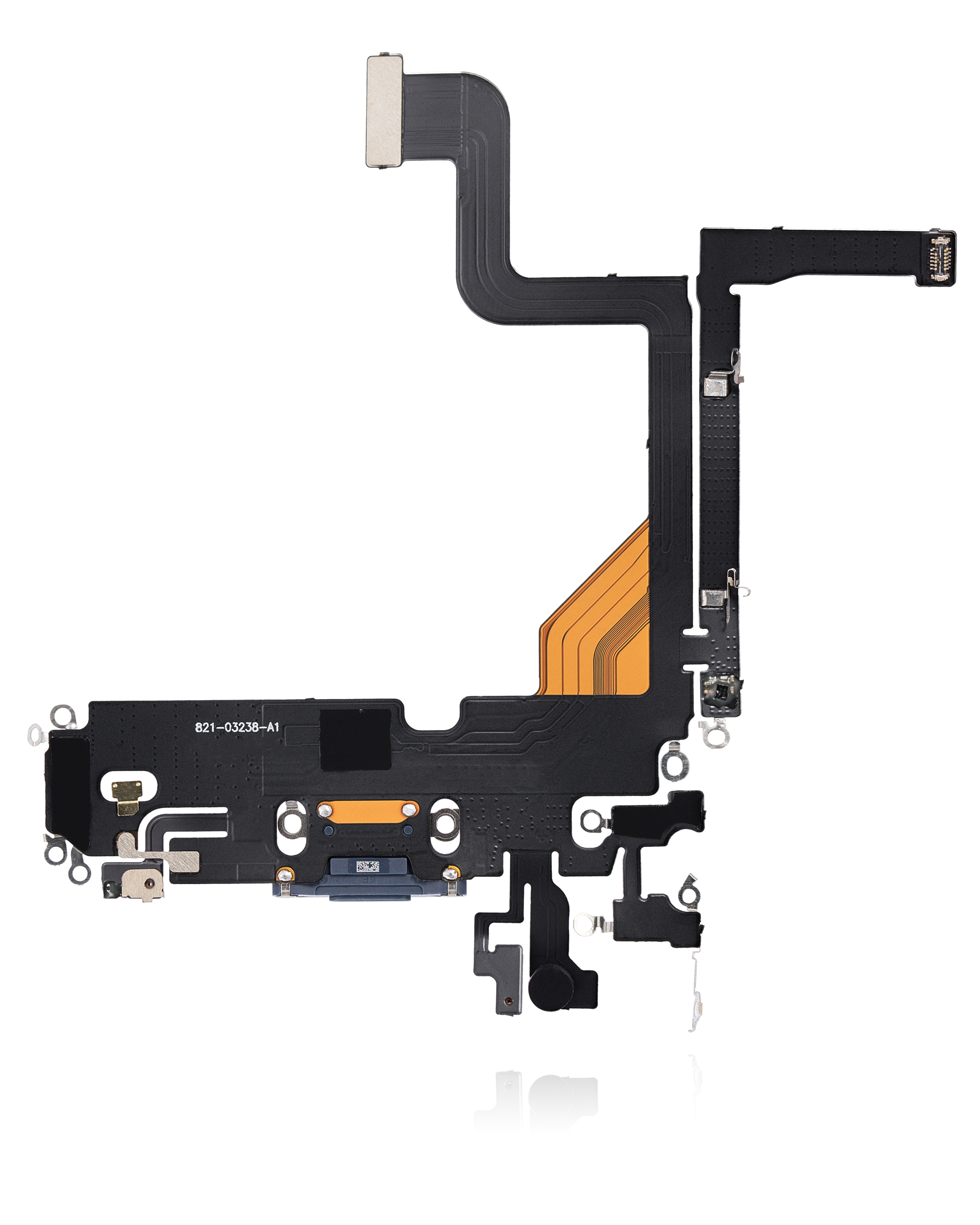 Ladebuchse Flexkabel für iPhone 13 Pro (Aftermarket Plus) (Sierra Blue) – Bild 3