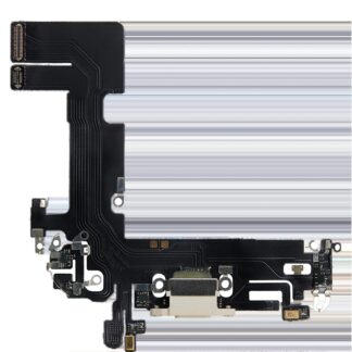 Ladebuchse Flexkabel für iPhone 13 (Aftermarket Plus) (Starlight)