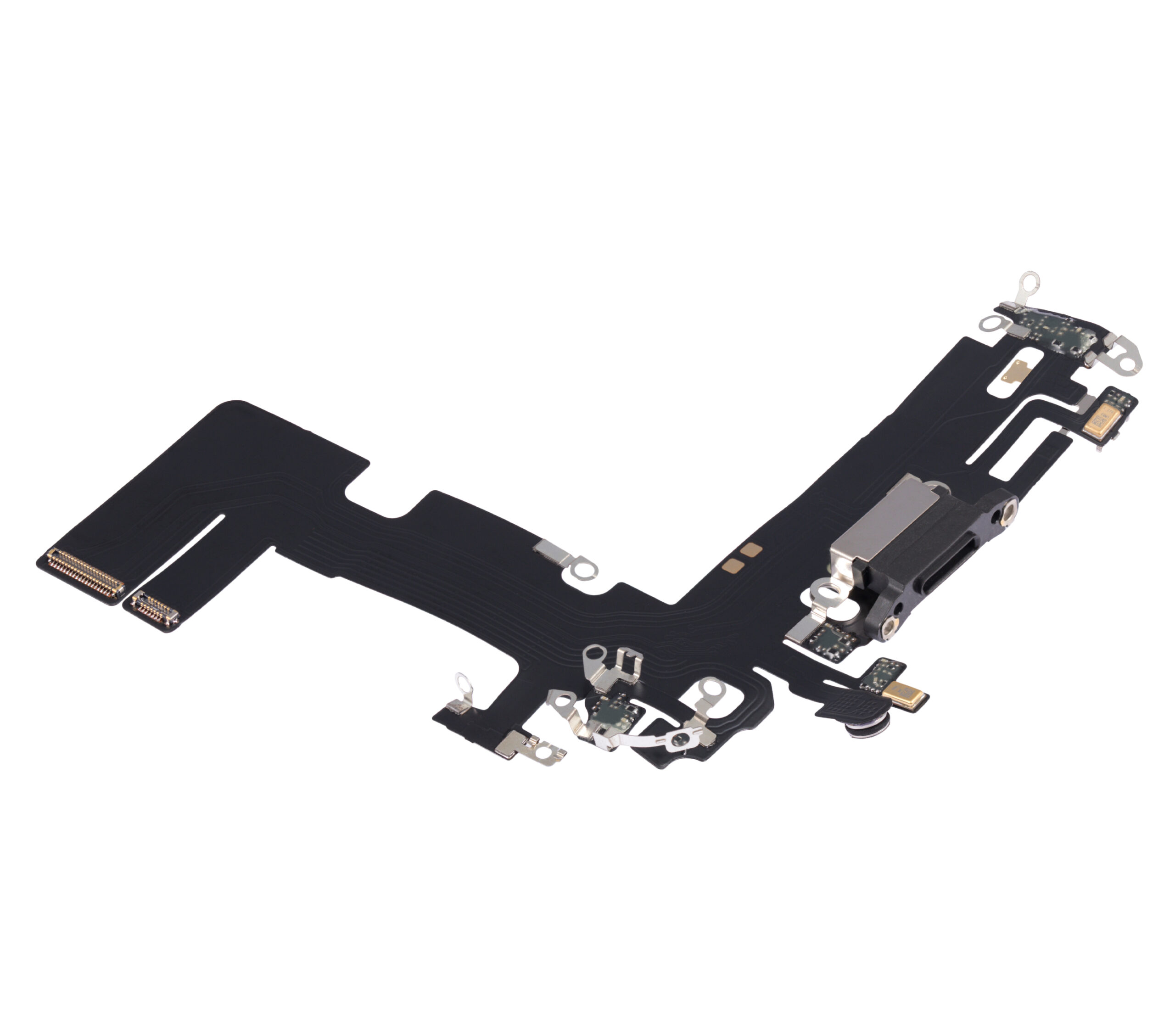 Ladebuchse Flexkabel für iPhone 13 (Aftermarket Plus) (Midnight) – Bild 3
