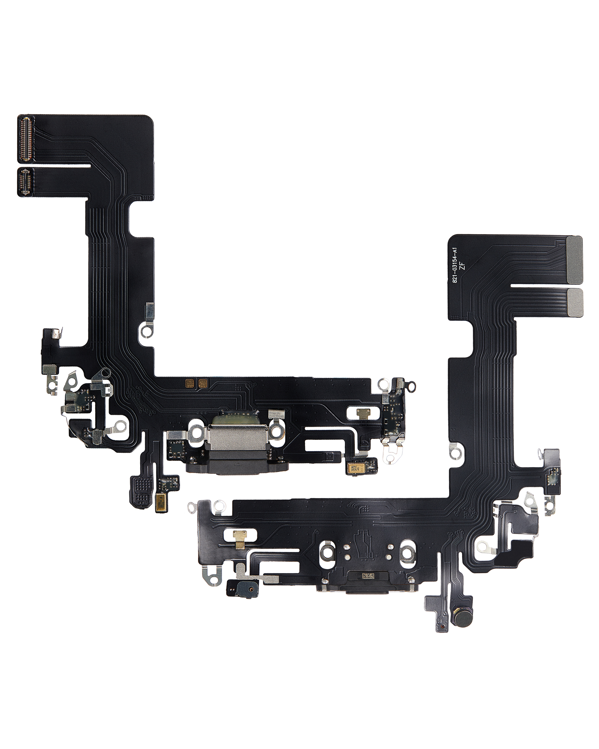 Ladebuchse Flexkabel für iPhone 13 (Aftermarket Plus) (Midnight) – Bild 4