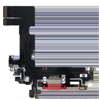 Ladebuchse Flexkabel für iPhone 13 (Aftermarket Plus) (Red (Rot))