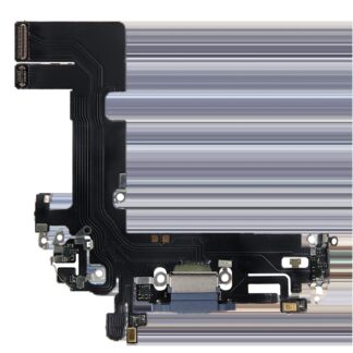 Ladebuchse Flexkabel für iPhone 13 (Aftermarket Plus) (Blue (Blau))