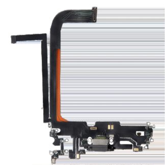 Ladebuchse Flexkabel für iPhone 13 Pro Max (Aftermarket Plus) (Graphite)