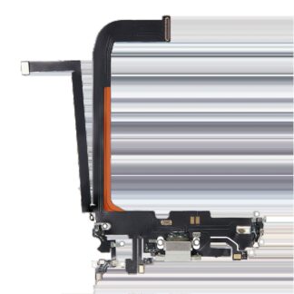 Ladebuchse Flexkabel für iPhone 13 Pro Max (Aftermarket Plus) (Silver (Silber))